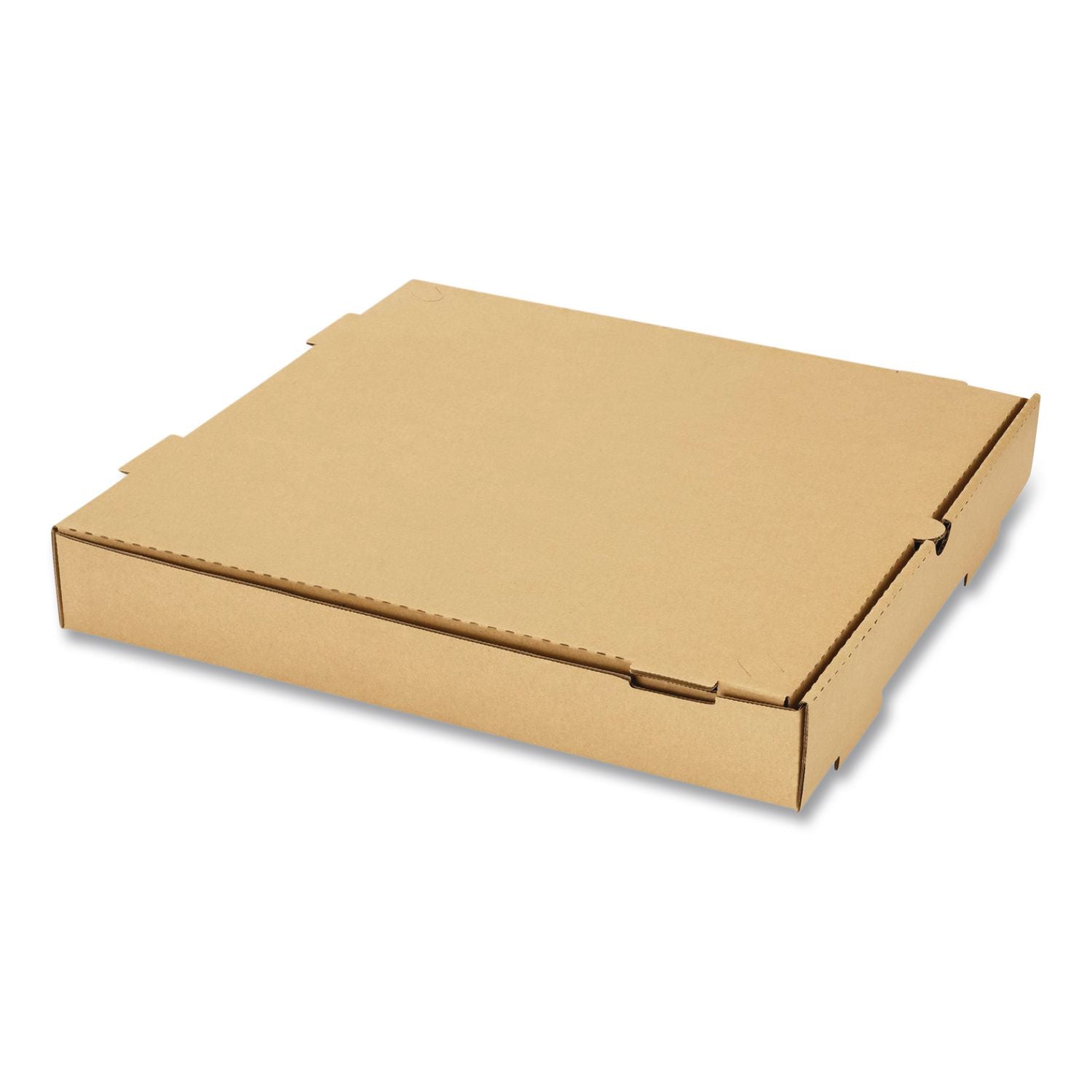 Corrugated Pizza Box, 14 X 14 X 2, Kraft, Cardboard, 50/Carton