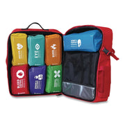 Trauma Backpack, Without AED, Pro And Airway, 7 Pieces, Fabric Case