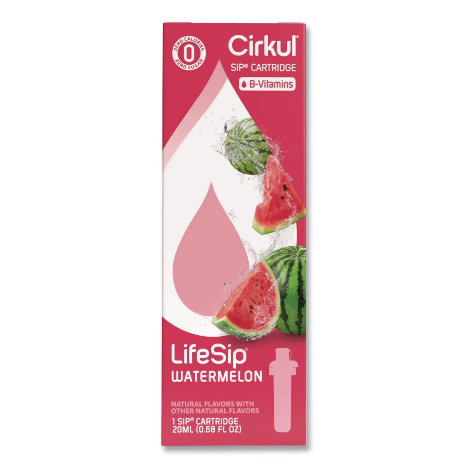 Lifesip Flavor Cartridge, Sugar-Free Watermelon