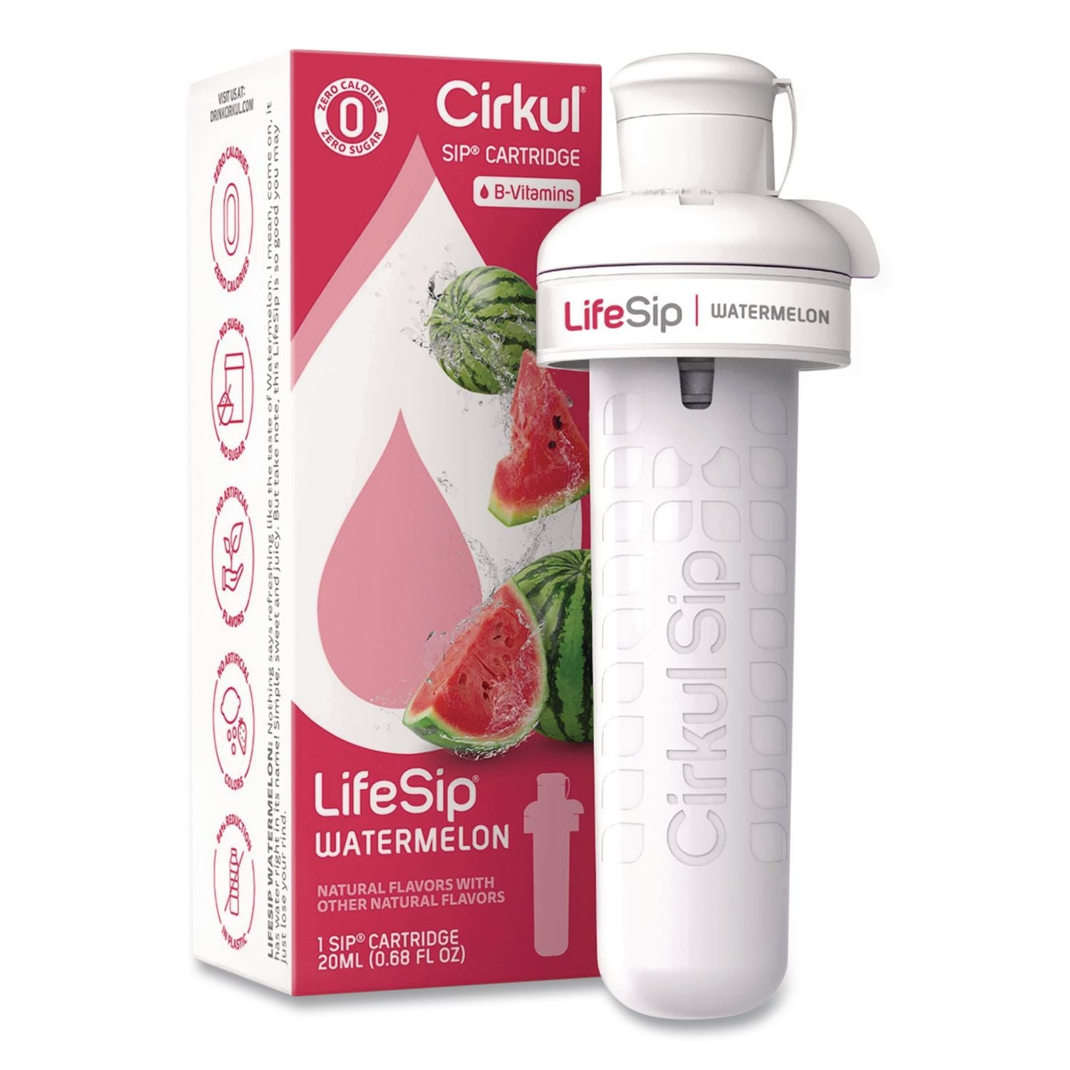 Lifesip Flavor Cartridge, Sugar-Free Watermelon