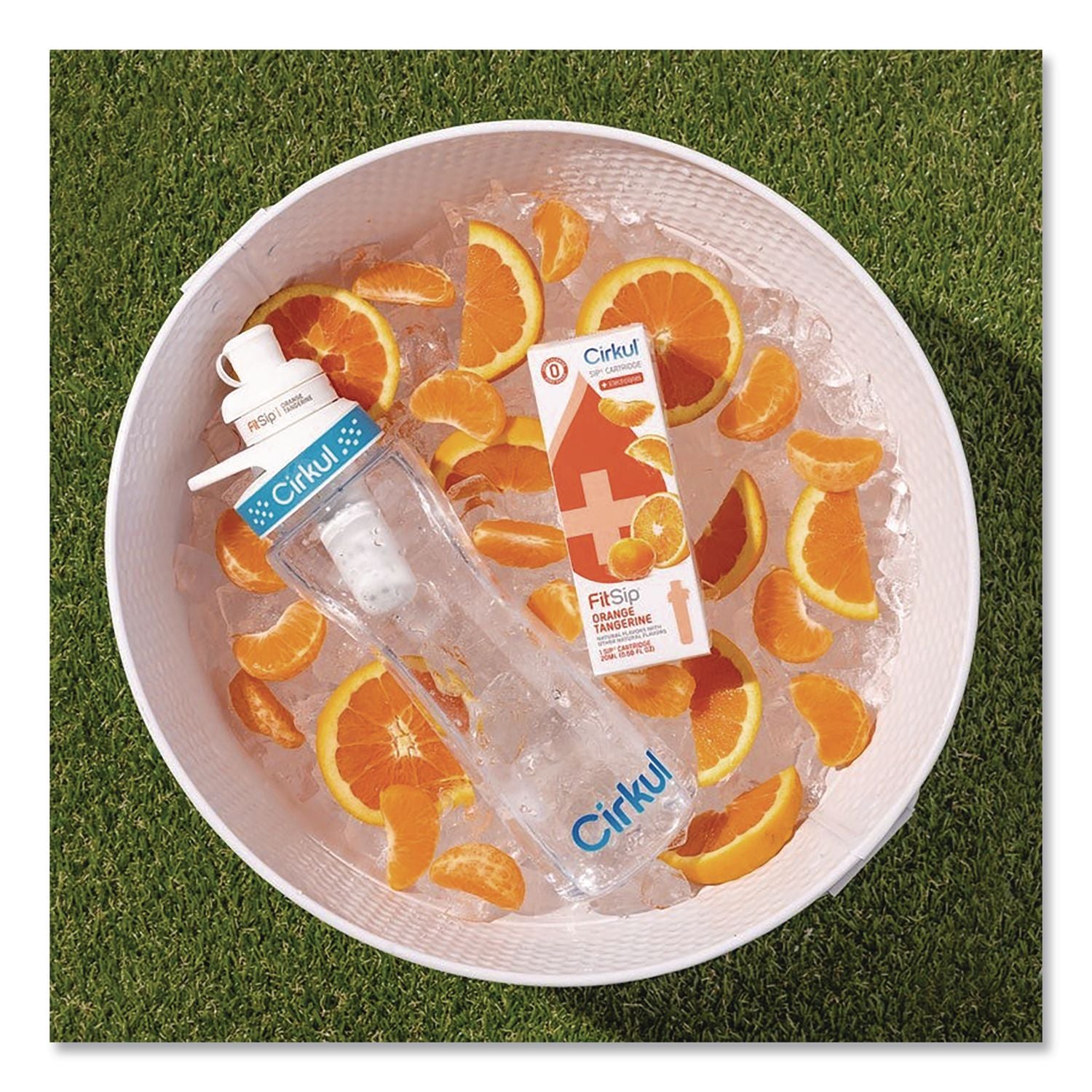 Fitsip Flavor Cartridge, Sugar-Free Orange Tangerine