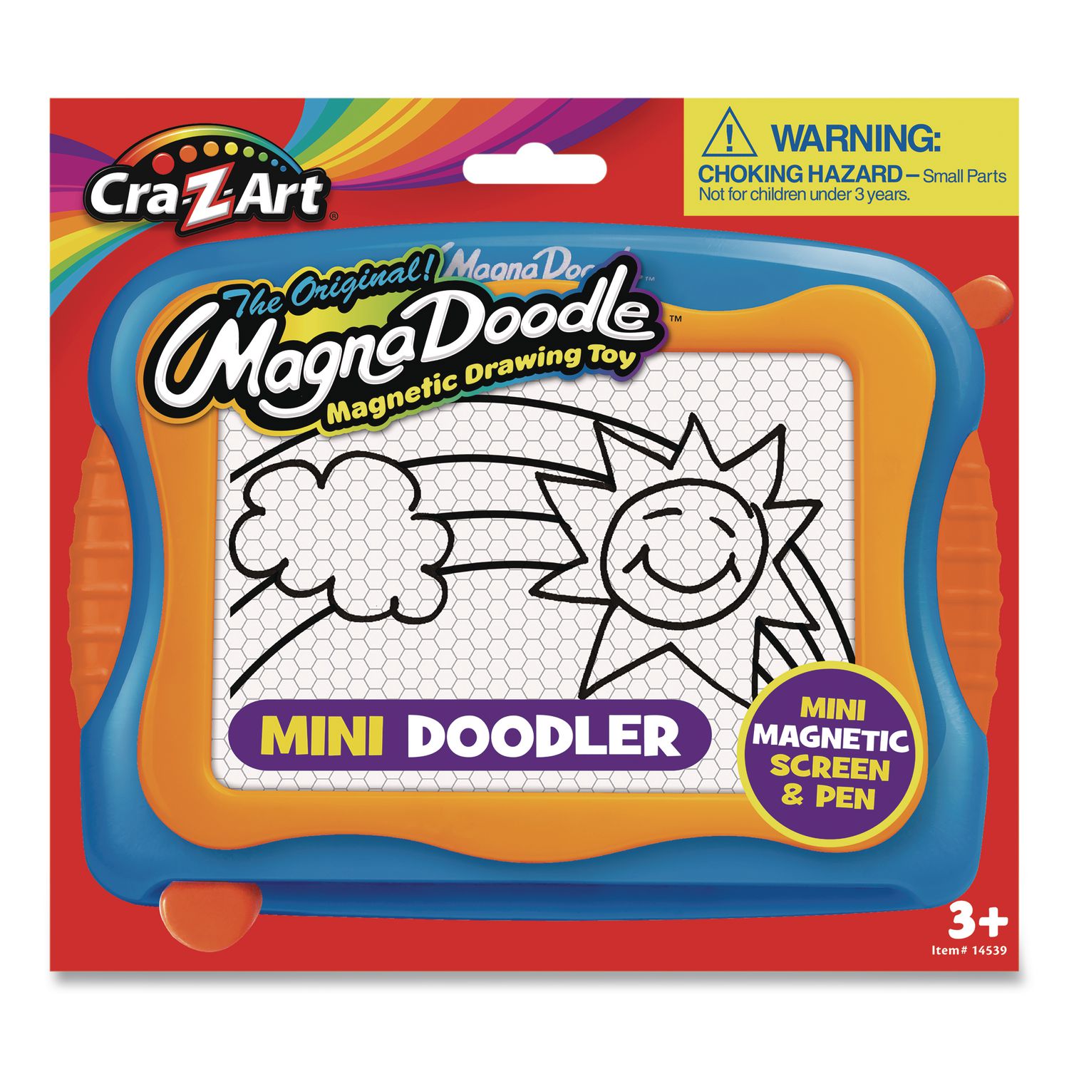 Mini Magna Doodle Magnetic Drawing Toy, Ages 3 And Up