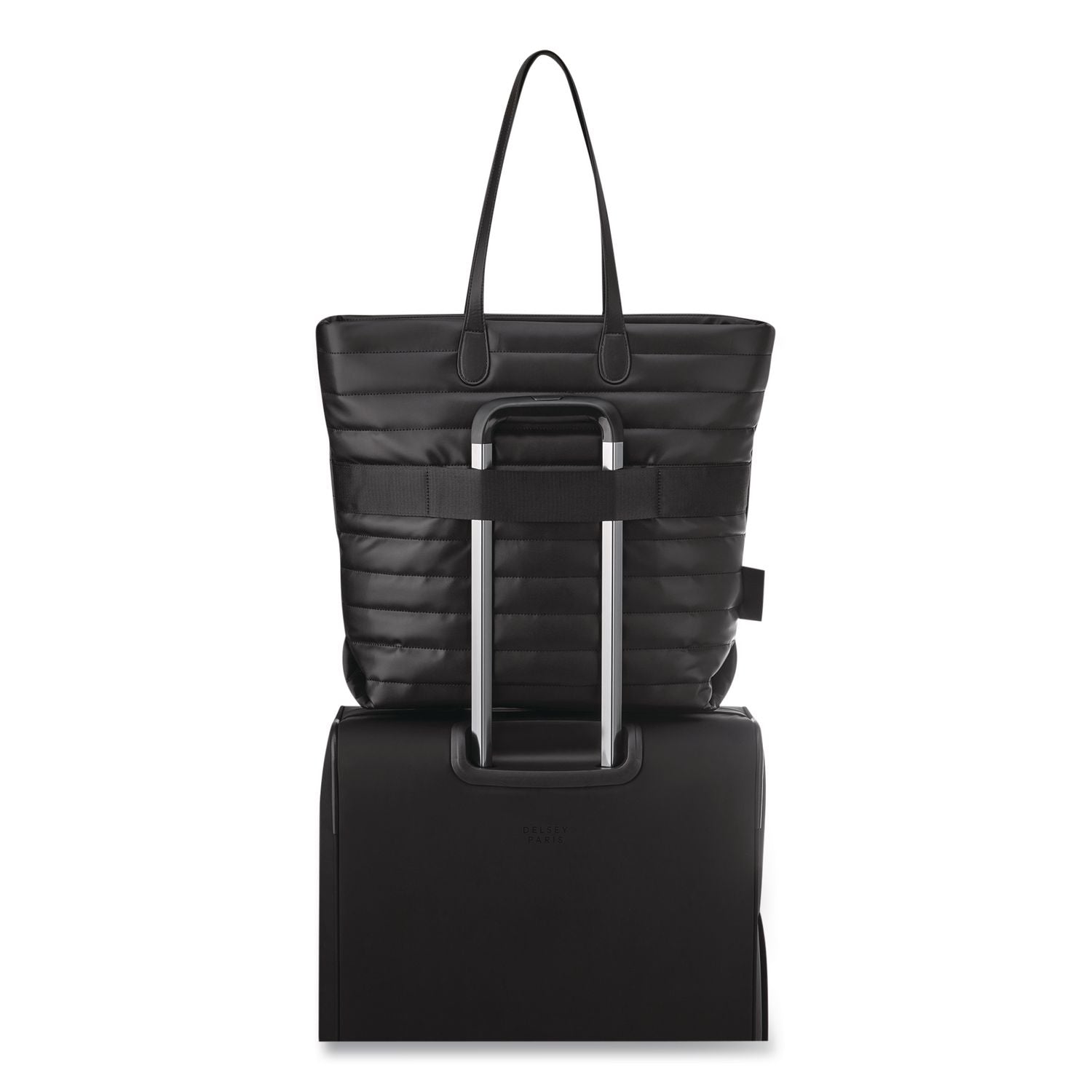 Cruise 3.0 Softside Tote Travel Bag With Laptop Pocket, 14" Laptop Compartment, 15.25" X 7" X 18.25", Black