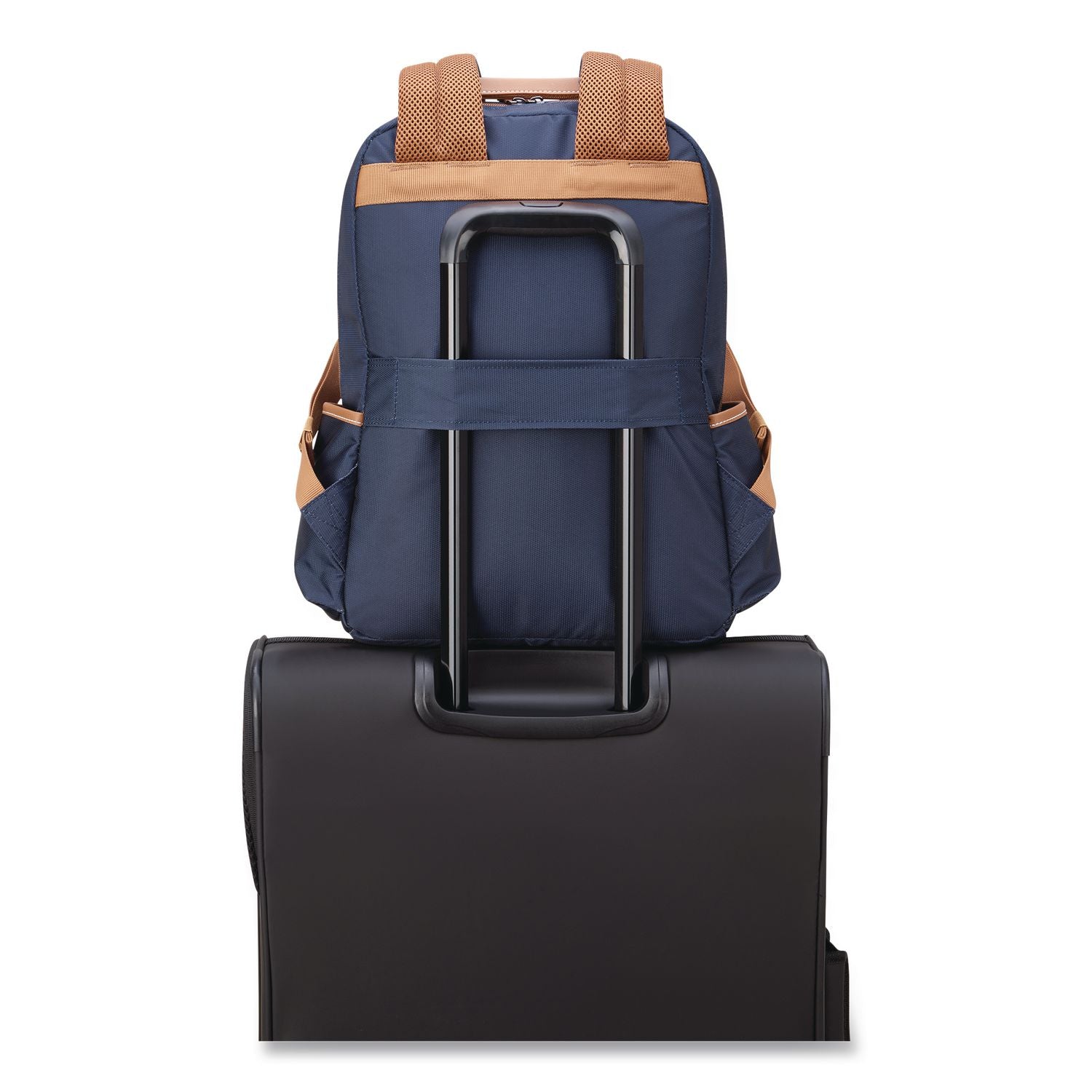 Flanerie Laptop Backpack, Fits Devices Up To 15.9", 13.5 X 7.25 X 16.5, Navy