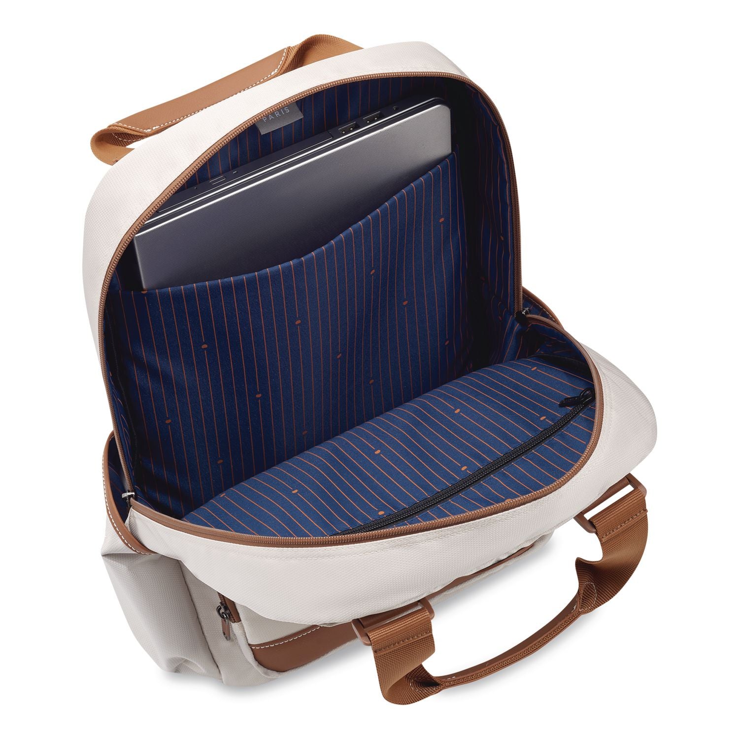 Flanerie Laptop Backpack, Fits Devices Up To 15.9", 13.5 X 7.25 X 16.5, Champagne