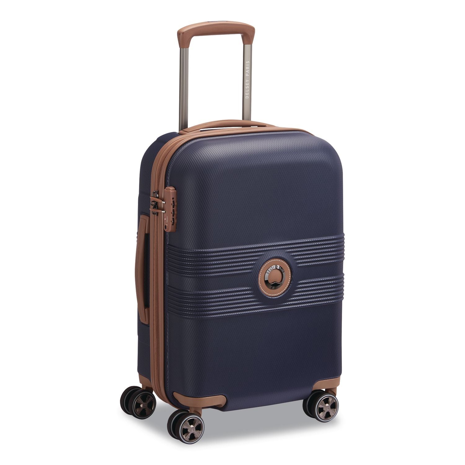Flanerie 20" Hardside Carry-On Suitcase, 13.75 X 9.25 X 21.25, Navy