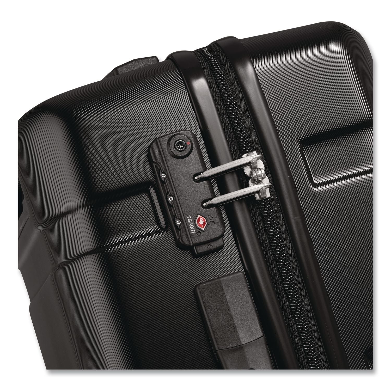 United Colors Of Benetton X DELSEY PARIS NOW! 23" Hardside Spinner, 18 X 11 X 26, Black