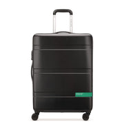 United Colors Of Benetton X DELSEY PARIS NOW! 23" Hardside Spinner, 18 X 11 X 26, Black