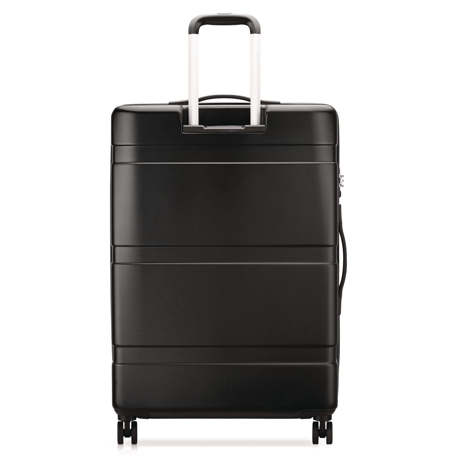 United Colors Of Benetton X DELSEY PARIS NOW! 27" Hardside Spinner Suitcase, 20 X 11.5 X 30, Black