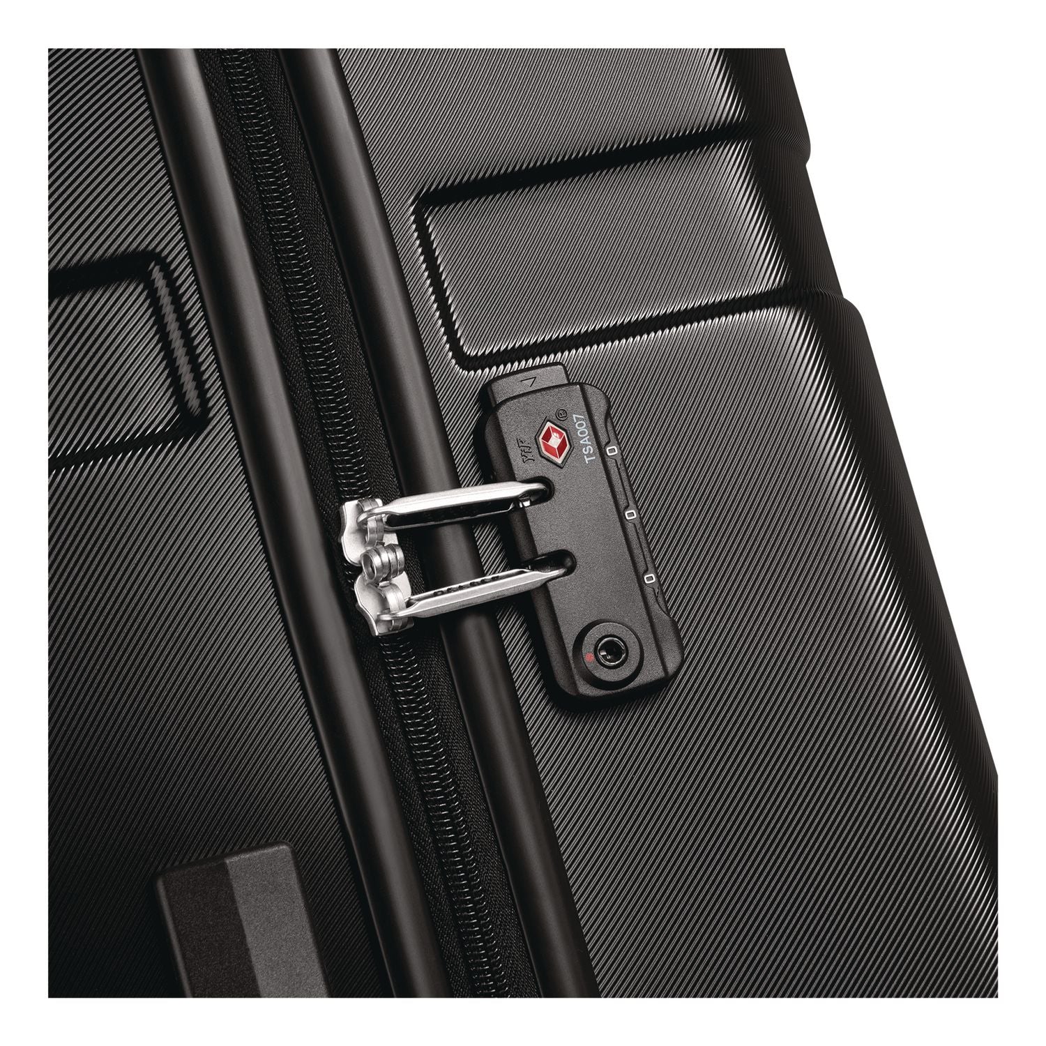 United Colors Of Benetton X DELSEY PARIS NOW! 27" Hardside Spinner Suitcase, 20 X 11.5 X 30, Black