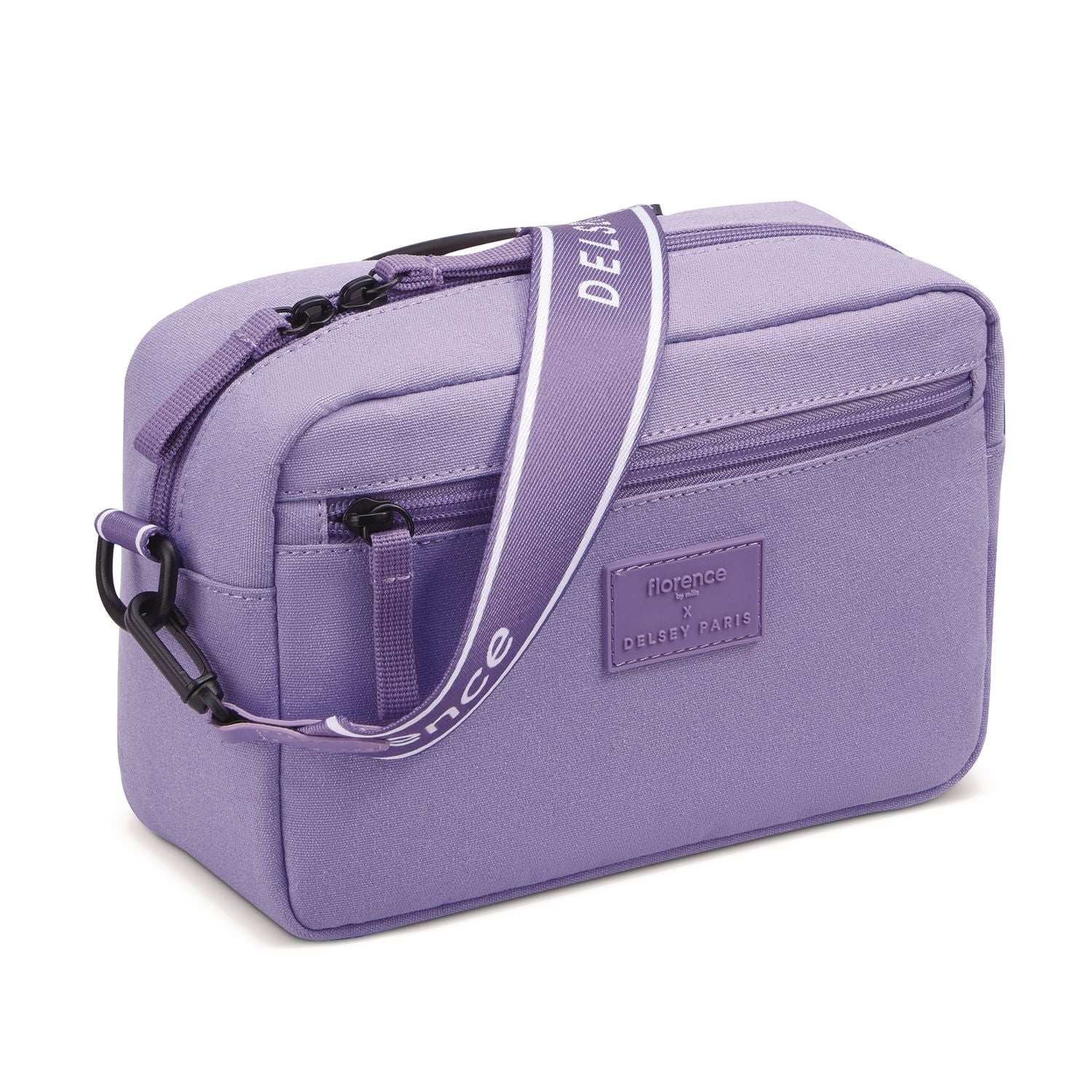Florence By Mills Free-Spirit Crossbody Bag, 9.5" X 3.25" X 6", Lavender