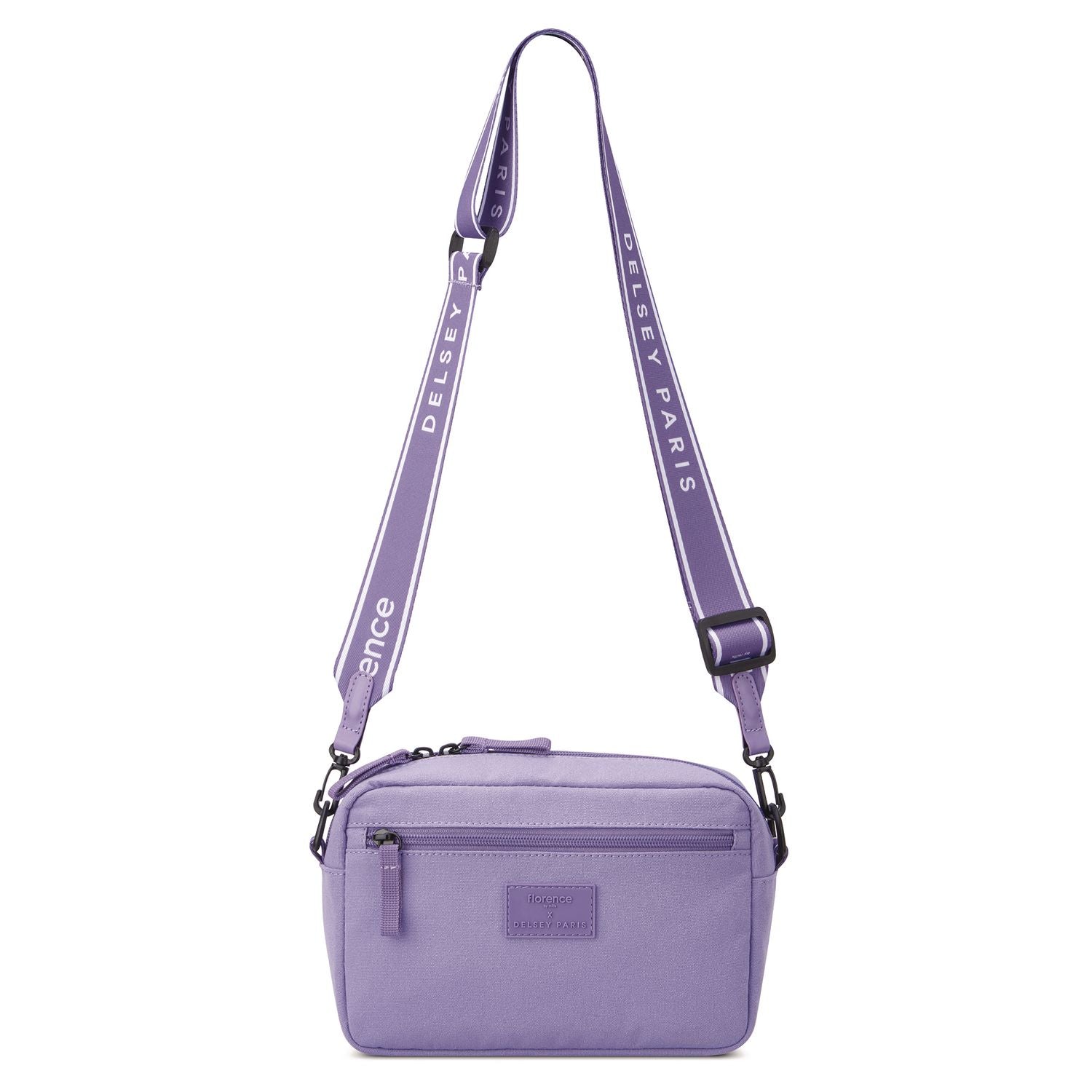 Florence By Mills Free-Spirit Crossbody Bag, 9.5" X 3.25" X 6", Lavender