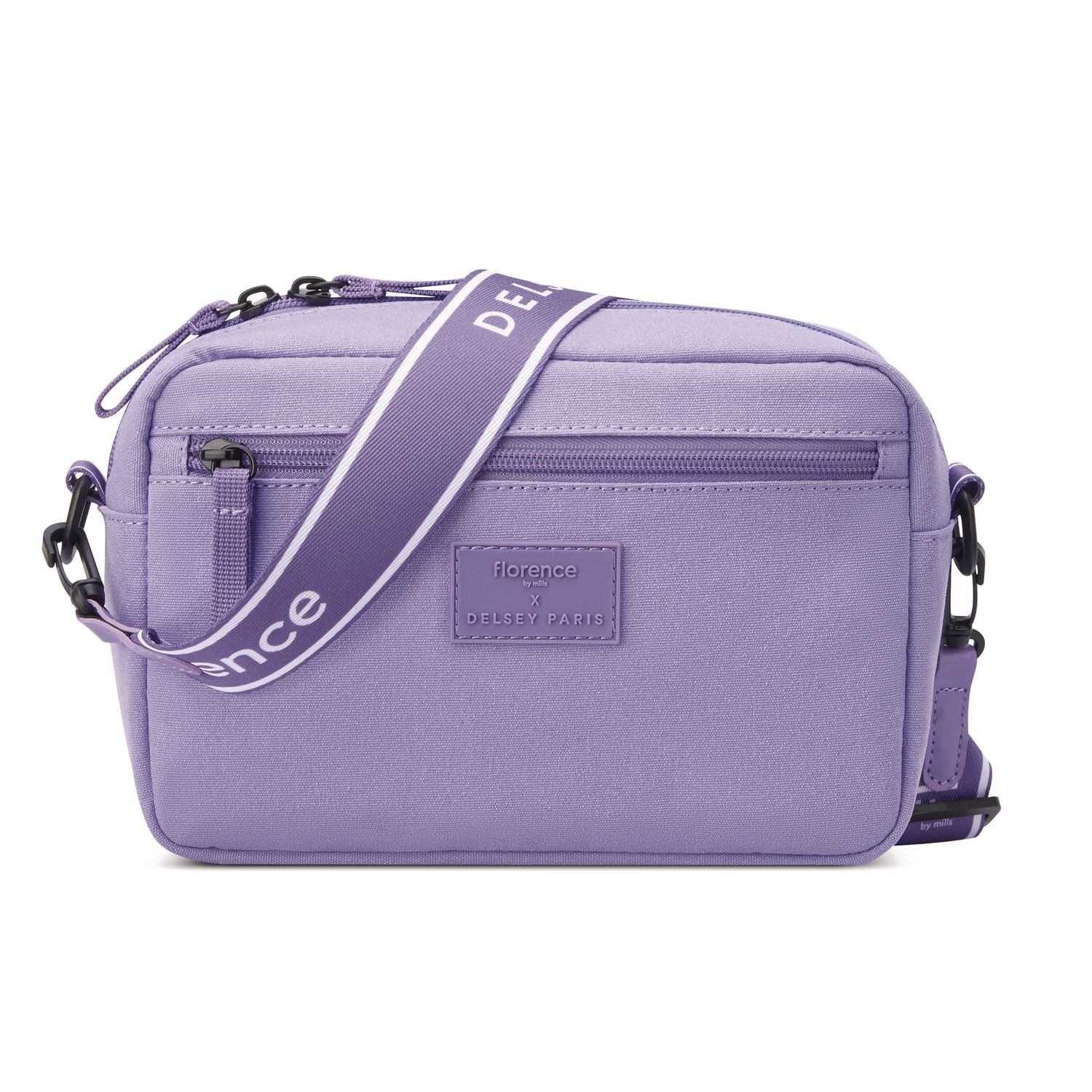 Florence By Mills Free-Spirit Crossbody Bag, 9.5" X 3.25" X 6", Lavender