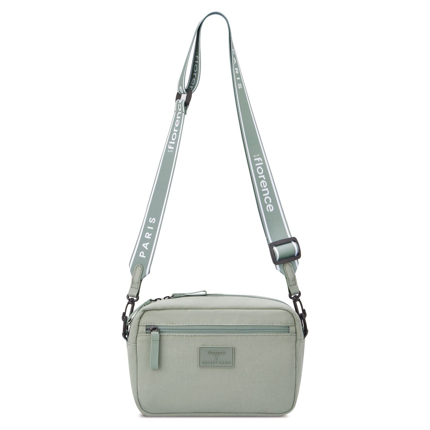 Florence By Mills Free-Spirit Crossbody Bag, 9.5" X 3.25" X 6", Sage Green