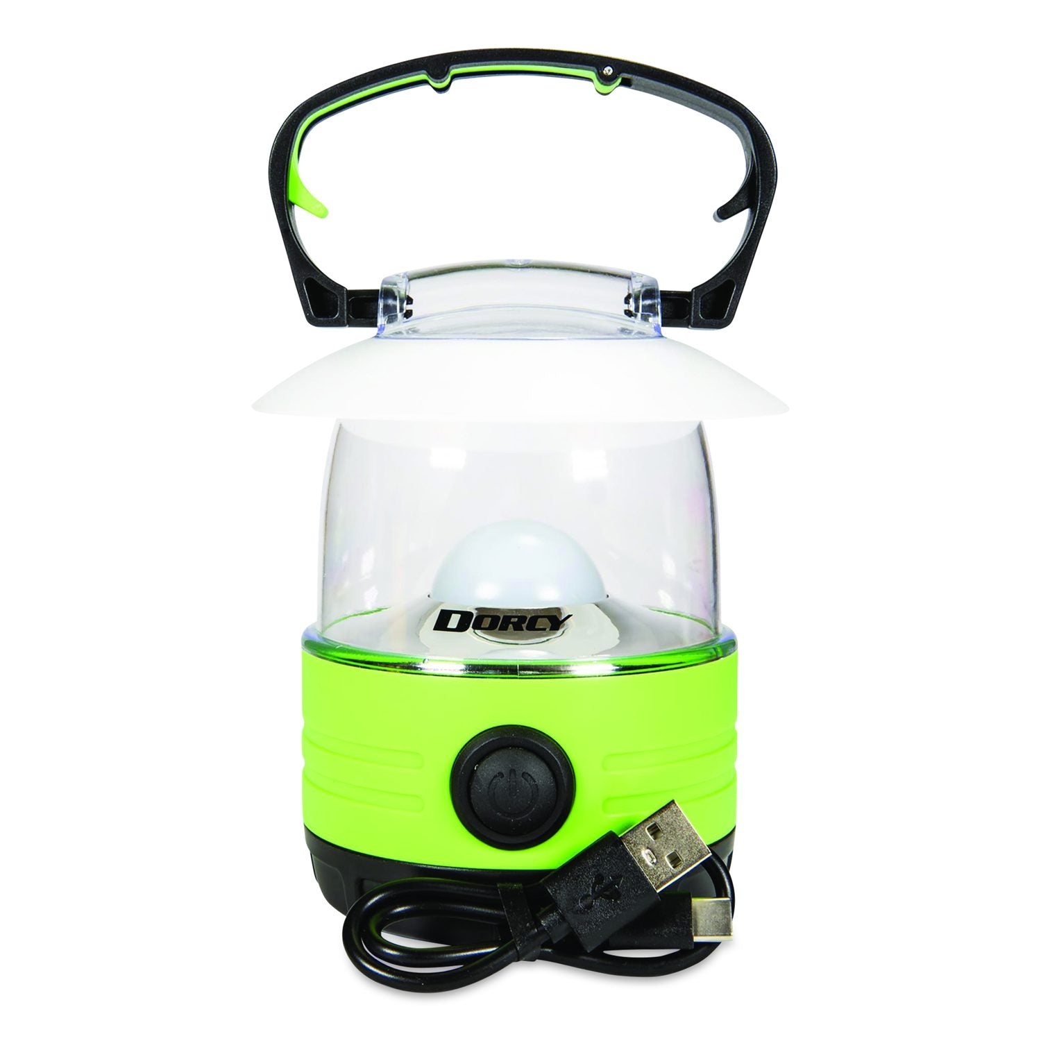 Rechargeable Area Table Lantern, Rechargeable Lithium Ion Battery (Included), Green