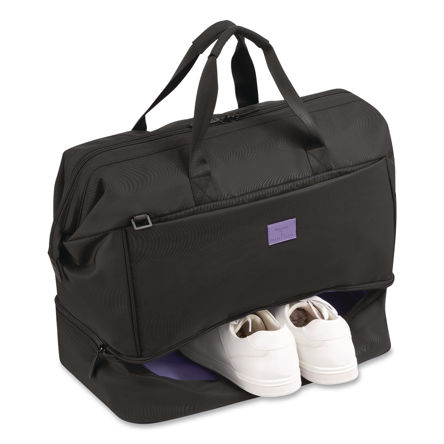 Florence By Mills X DELSEY PARIS Chillout Weekender Bag, 10 X 22.5 X 14.5, Black
