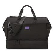 Florence By Mills X DELSEY PARIS Chillout Weekender Bag, 10 X 22.5 X 14.5, Black