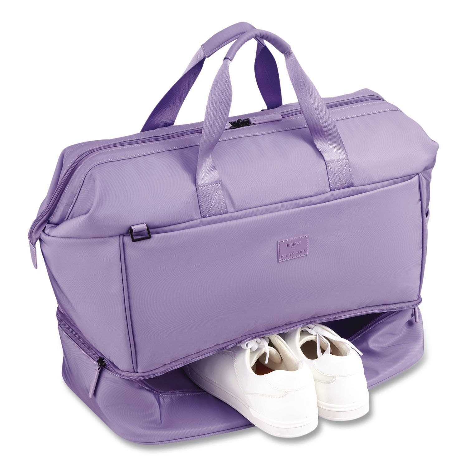 Florence By Mills X DELSEY PARIS Chillout Weekender Bag, 10 X 22.5 X 14.5, Lavender