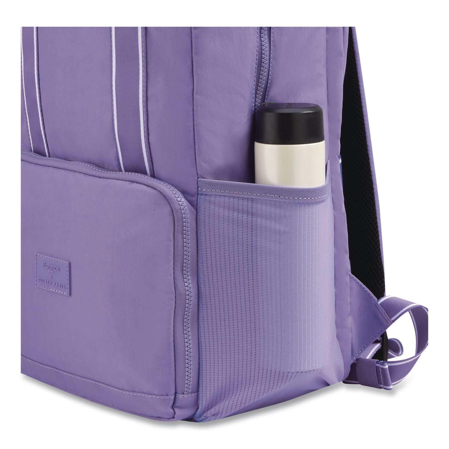 Florence By Mills Carefree Carry Laptop Backpack, Fits Devices Up To 16.9", 12.5 X 7.25 X 17.5, Lavender