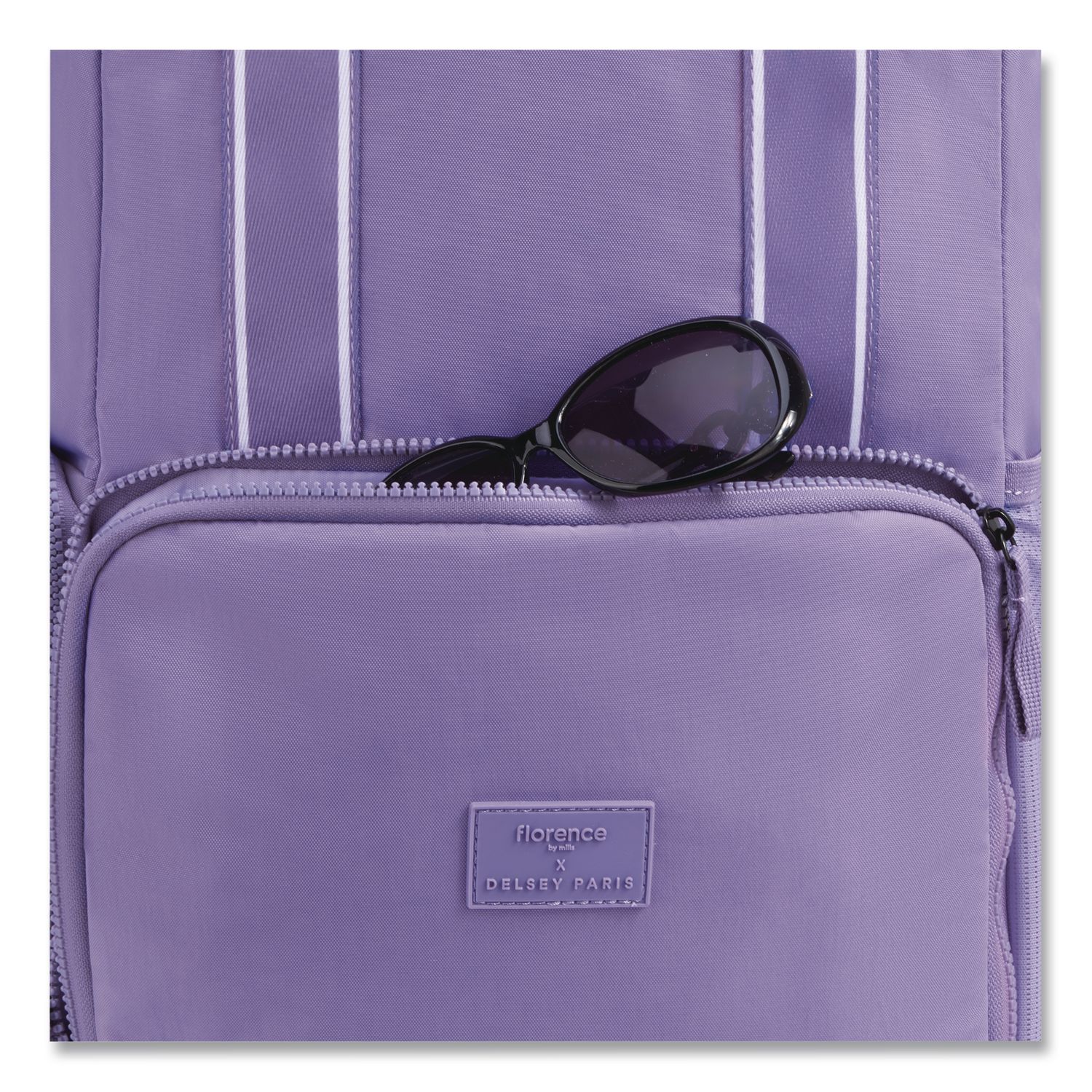 Florence By Mills Carefree Carry Laptop Backpack, Fits Devices Up To 16.9", 12.5 X 7.25 X 17.5, Lavender