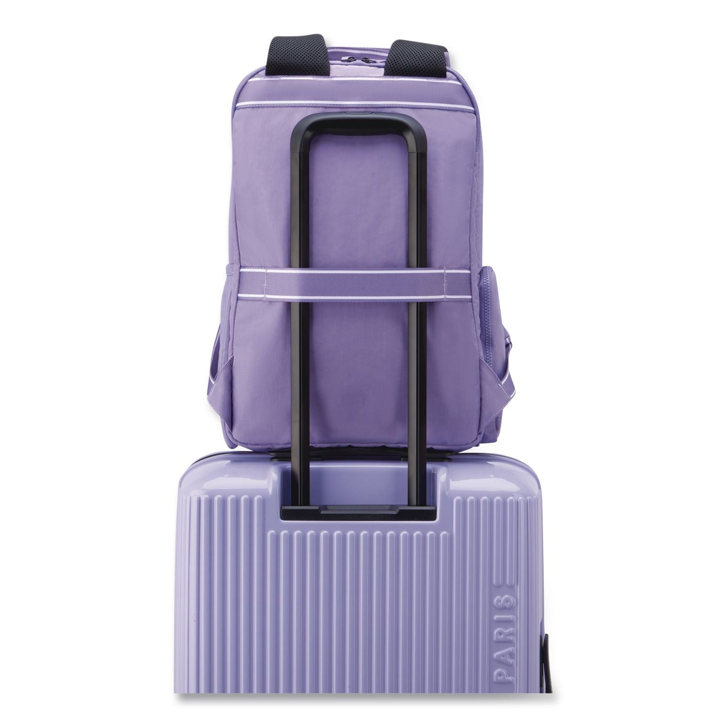 Florence By Mills Carefree Carry Laptop Backpack, Fits Devices Up To 16.9", 12.5 X 7.25 X 17.5, Lavender
