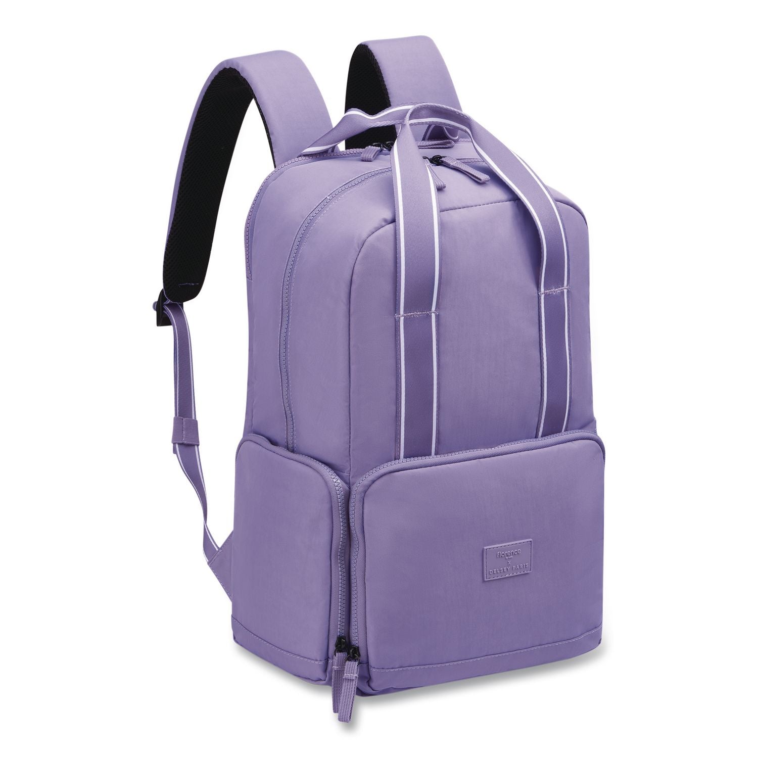 Florence By Mills Carefree Carry Laptop Backpack, Fits Devices Up To 16.9", 12.5 X 7.25 X 17.5, Lavender
