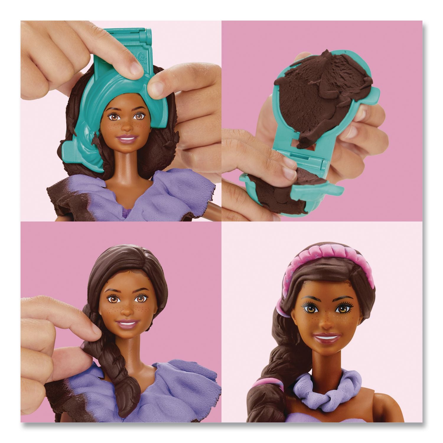Play-Doh Barbie Fashionista Ruffles Doll Set