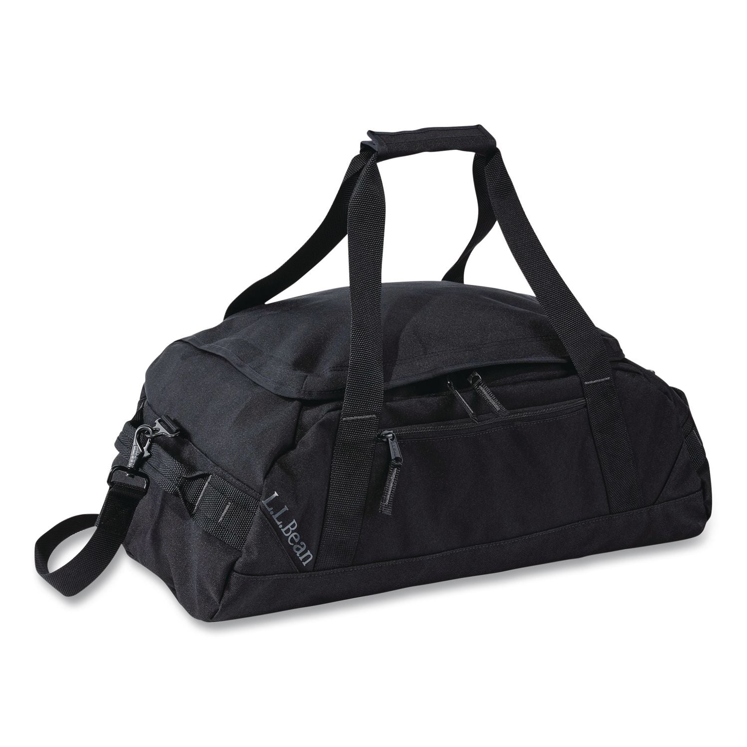 Adventure 22" Polyester Carry-On Travel Duffel, 22 X 13 X 9, Black