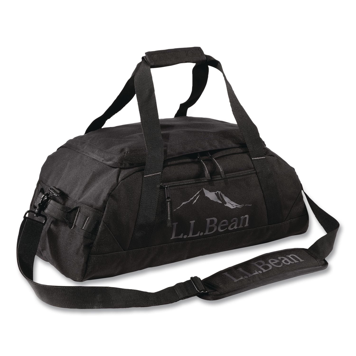 Adventure 22" Polyester Carry-On Travel Duffel, 22 X 13 X 9, Black