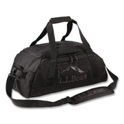 Adventure 22" Polyester Carry-On Travel Duffel, 22 X 13 X 9, Black