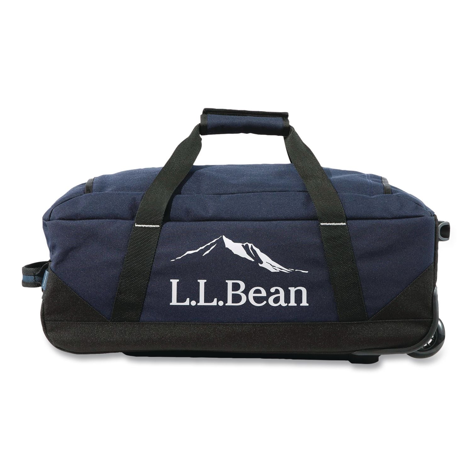 Adventure 22" Polyester Telescoping Carry-On Travel Duffel With Wheels, 22 X 12 X 9, Navy