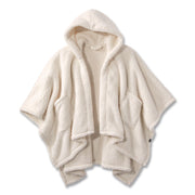 Cozy Sherpa Wearable Throw, 58 X 60, Cream
