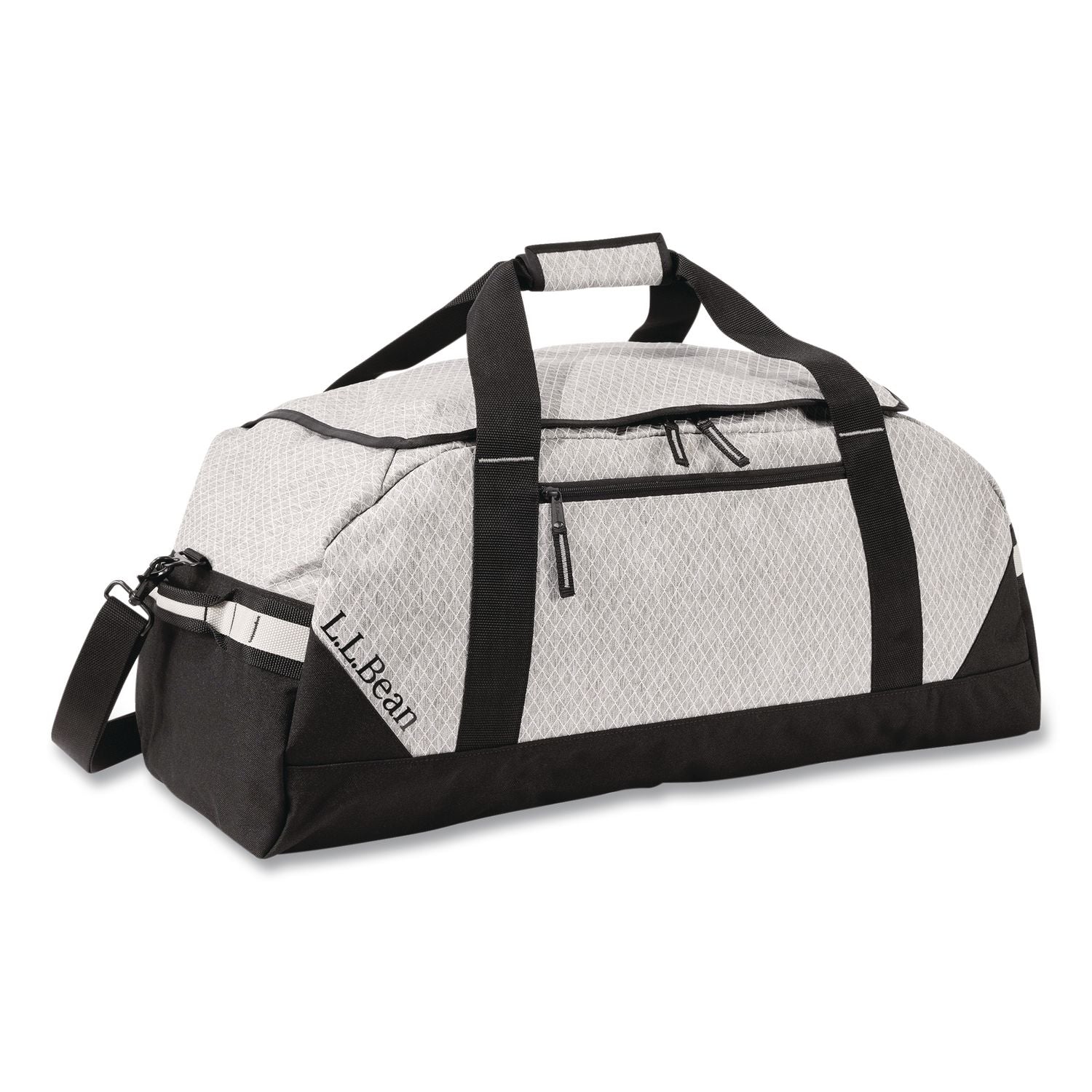 Adventure 27" Polyester Travel Duffel, 27 X 15 X 12.5, Heather Gray Diamond