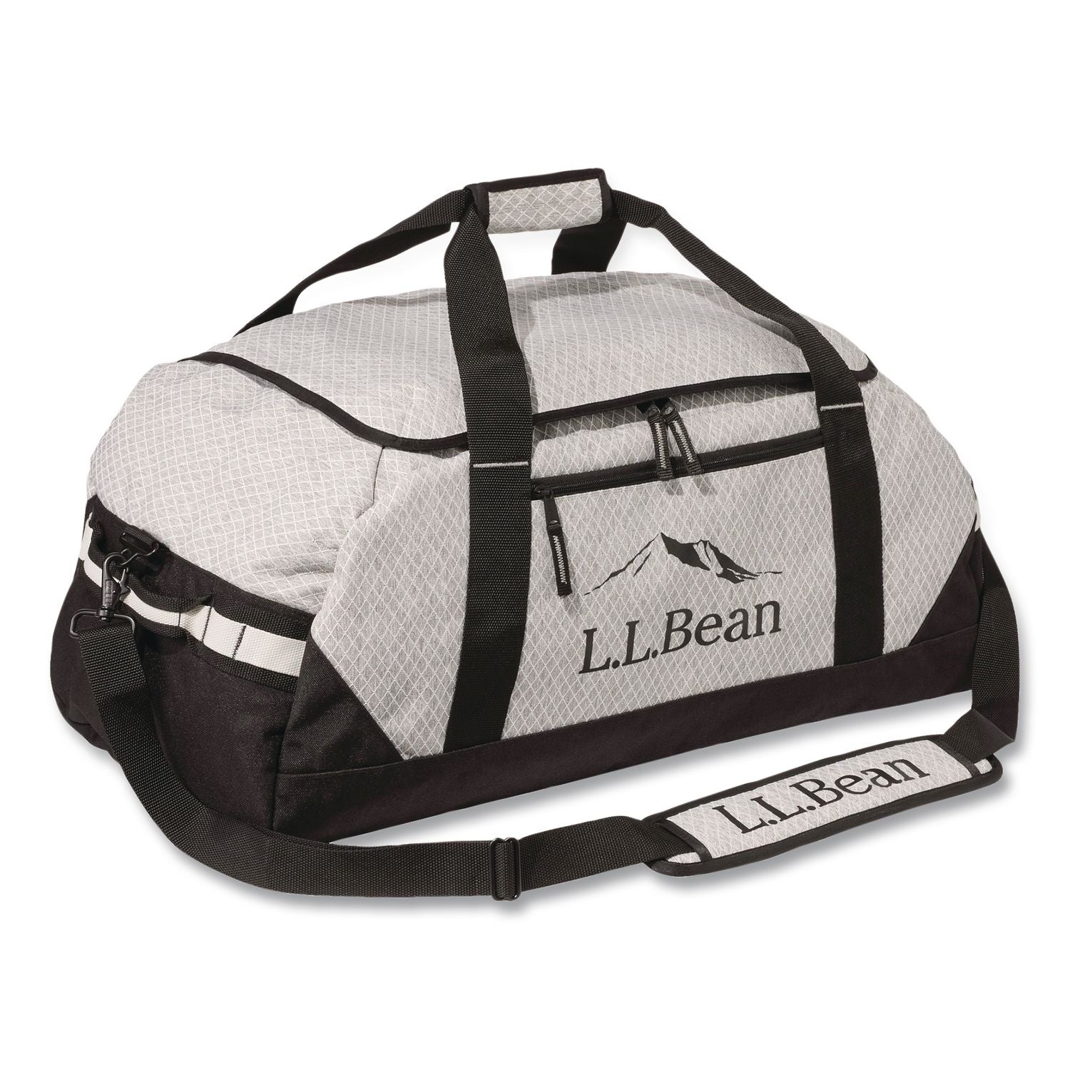 Adventure 27" Polyester Travel Duffel, 27 X 15 X 12.5, Heather Gray Diamond