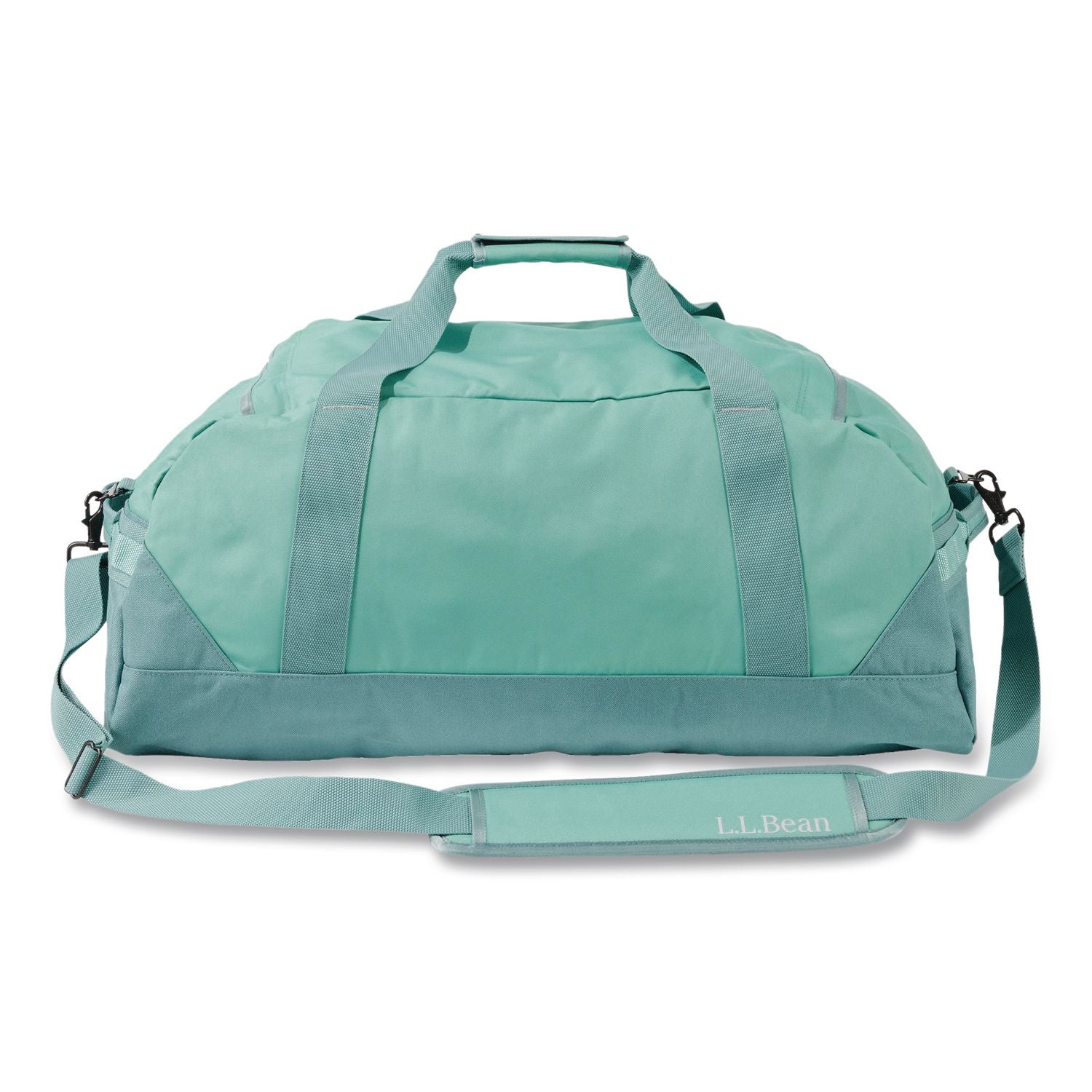 Adventure 27" Polyester Travel Duffel, 27 X 15 X 12.5, Soft Juniper/Mineral Blue