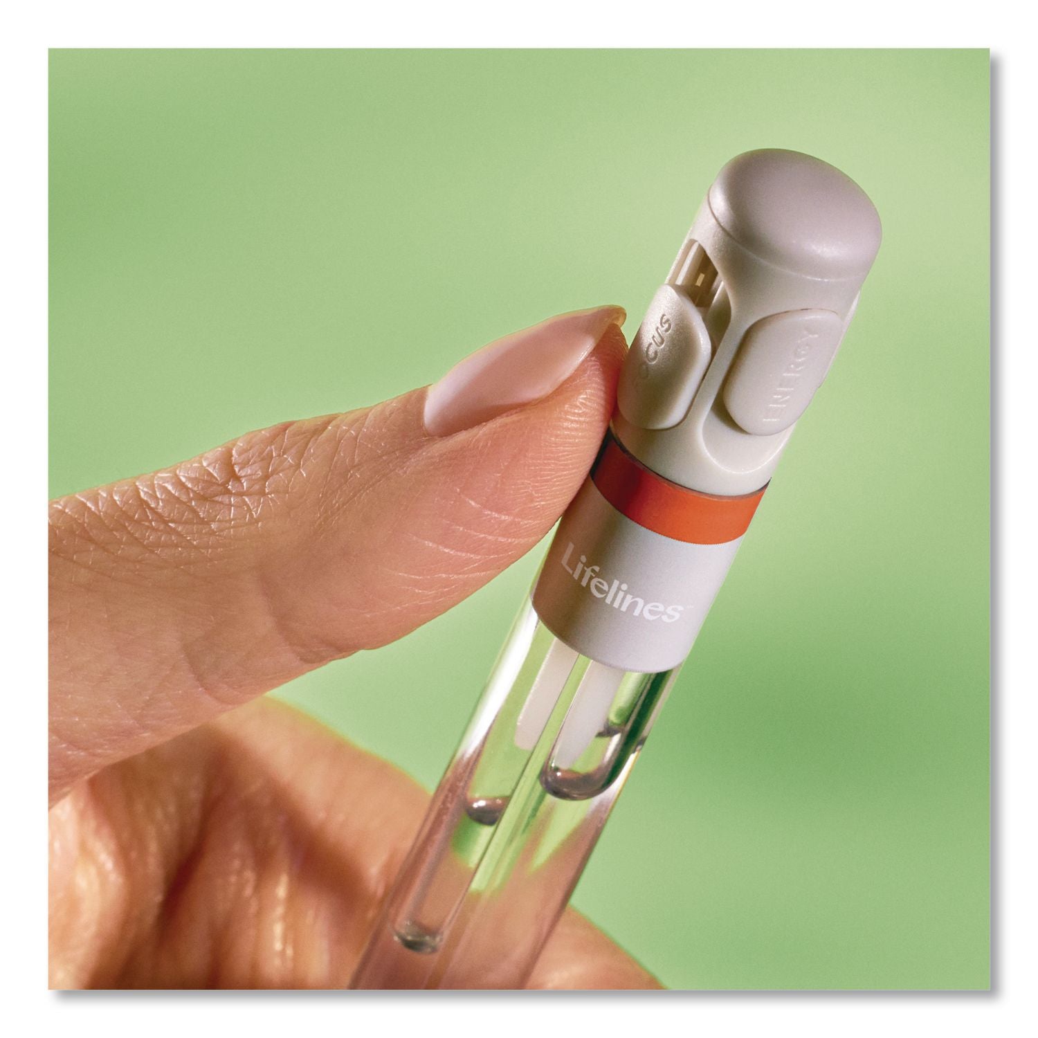 Essential Oil Blends Pen Diffuser, Citrus Grove Scent, White