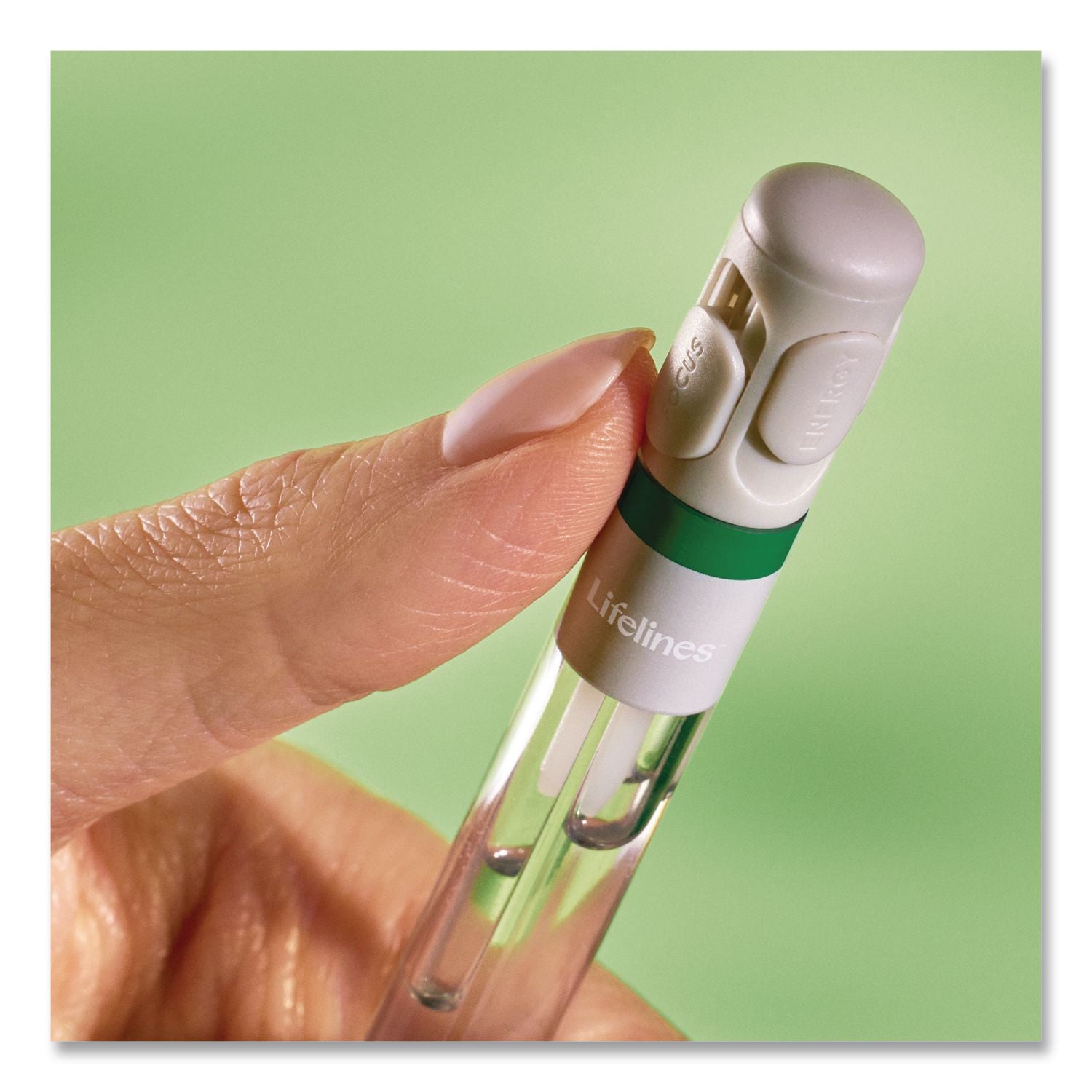 Essential Oil Blends Pen Diffuser, Walk In The Woods Scent, White