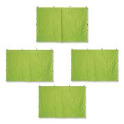 SHAX 6058 Pop-Up Tent Sidewall Kit, 10 Ft X 10 Ft, Polyester, Lime