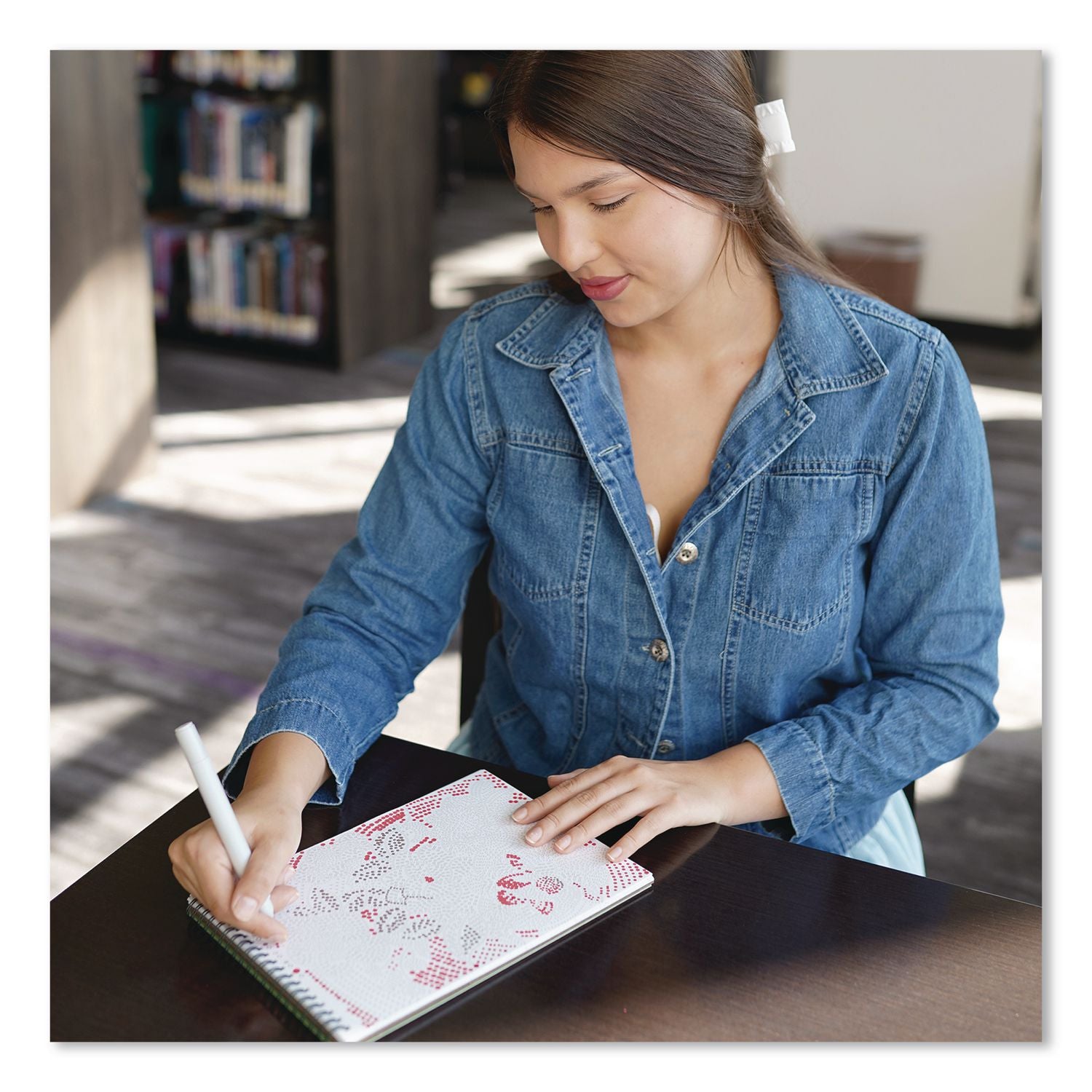 Flowart Dot-By-Letter Coloring Book, Botanic, With 4 Double-Sided Markers, All Ages, 20 Sheets