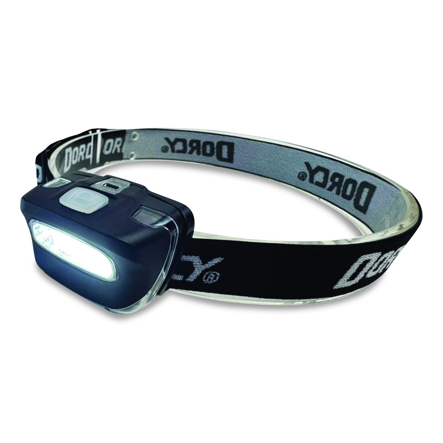 Active COB LED Headlamp, 3 AAA Batteries (Included), Black