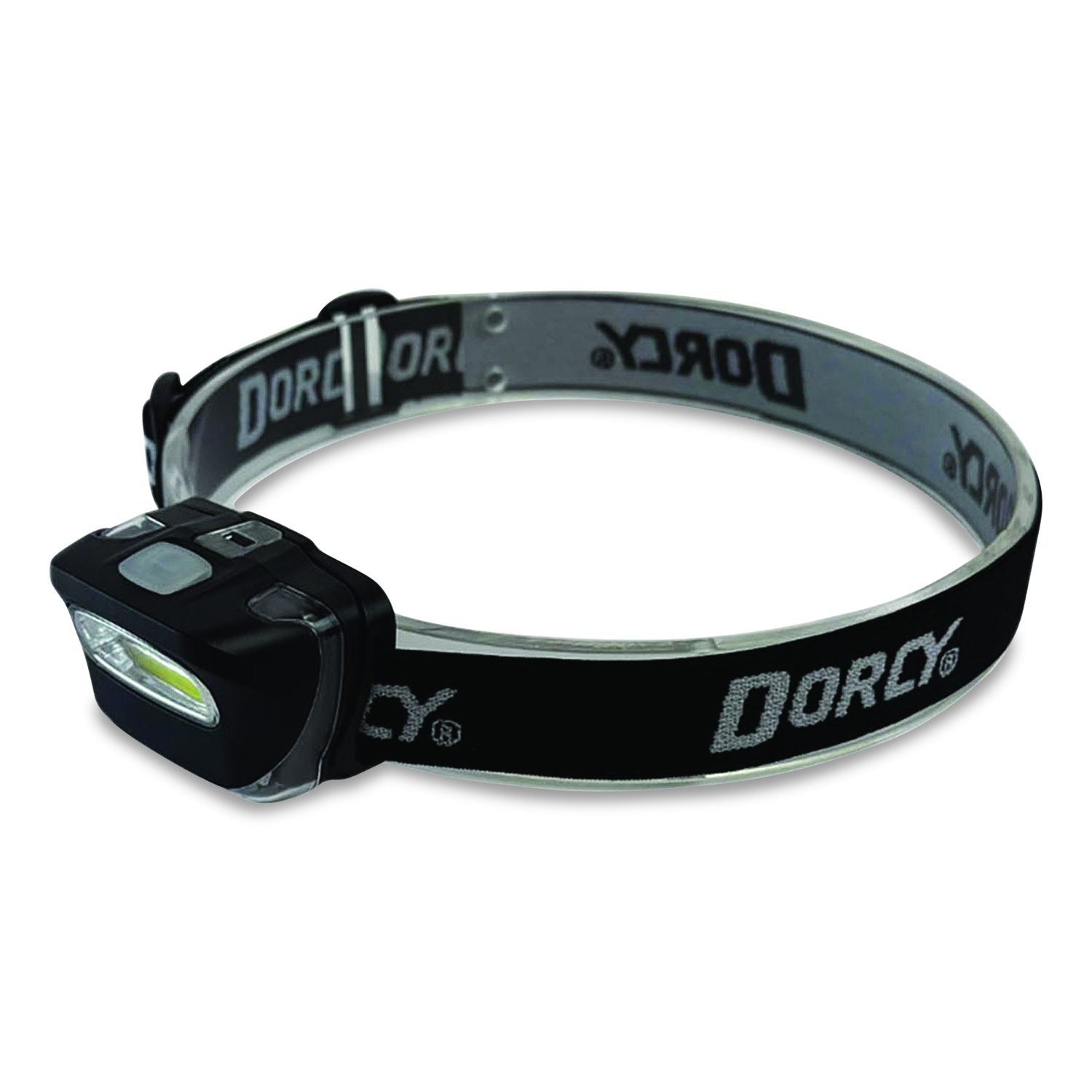 Active COB LED Headlamp, 3 AAA Batteries (Included), Black