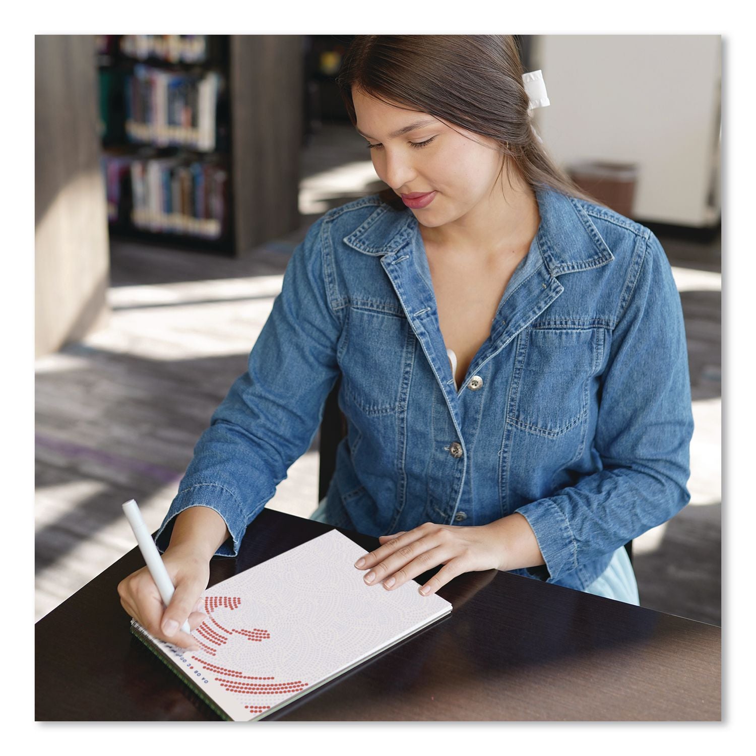 Flowart Dot-By-Letter Coloring Book, Landscapes, With 4 Double-Sided Markers, All Ages, 20 Pages