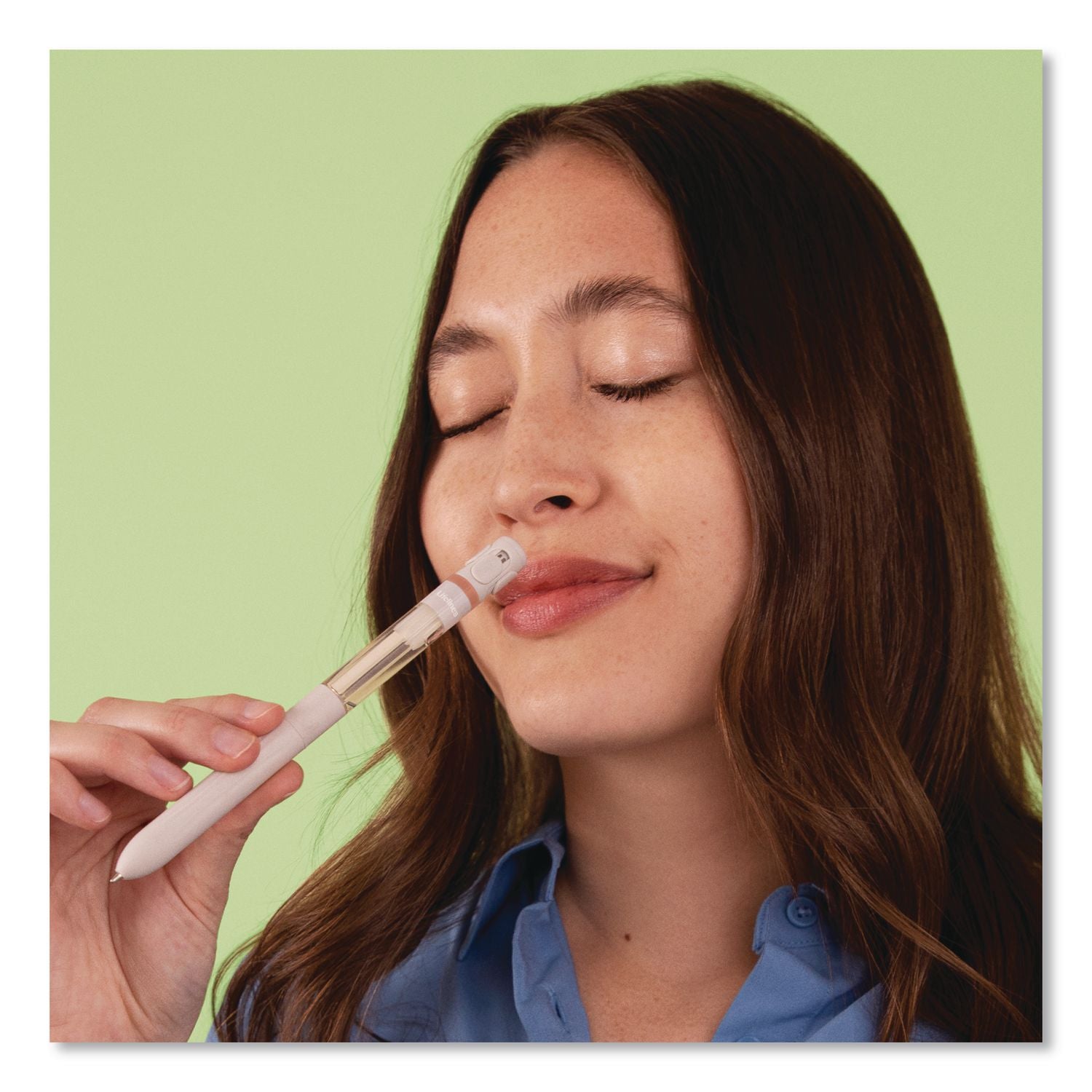 Essential Oil Blends Pen Diffuser, Spiced Chai Latte Scent, White