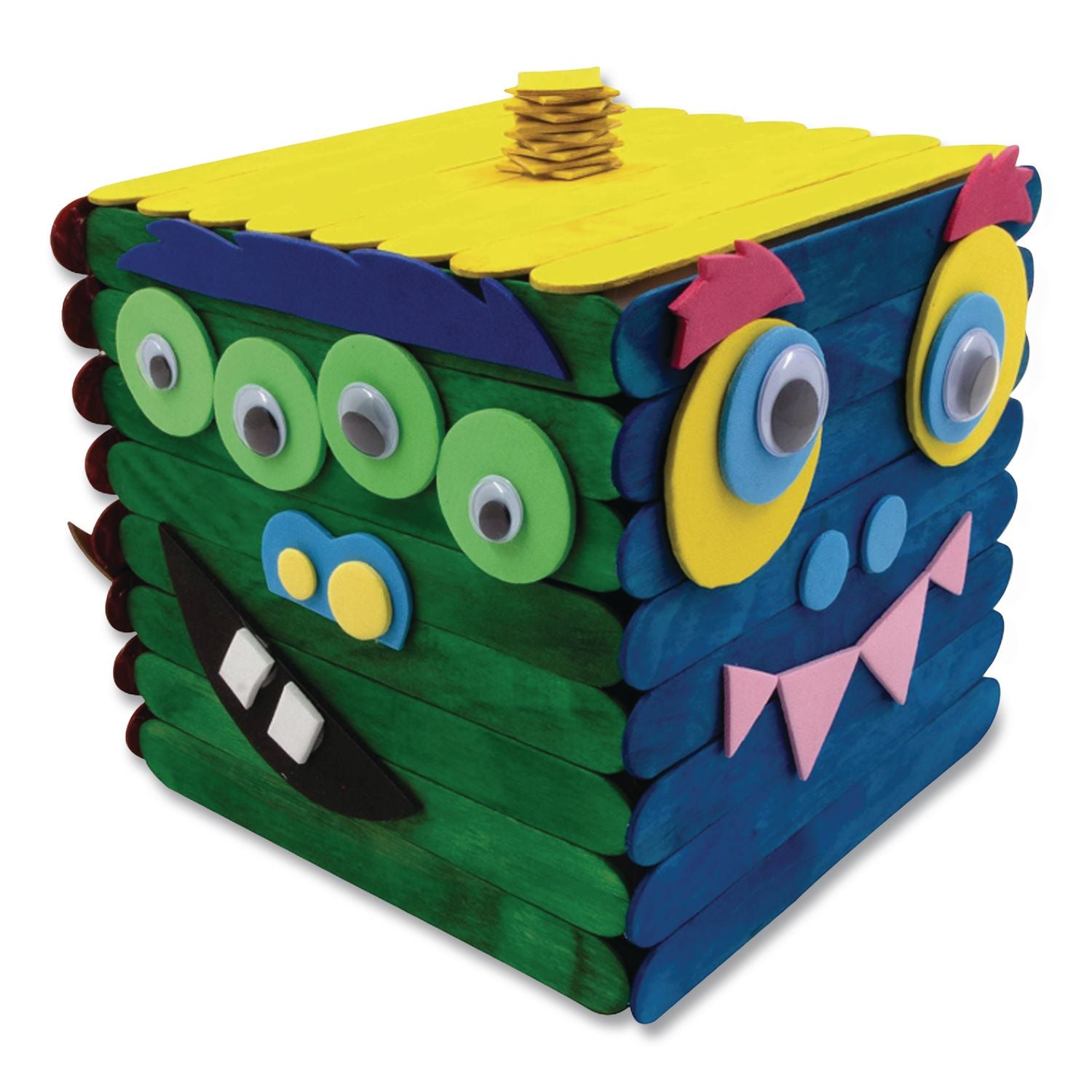 Wiggle Eyes, 0.39", Black, 50/Pack
