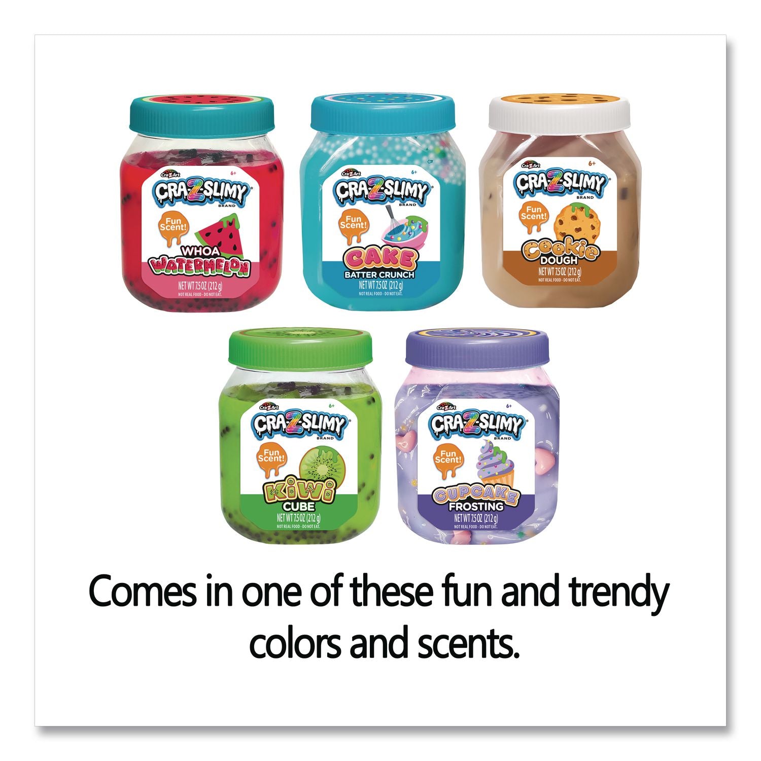 Cra-Z-Slimy, Ages 6 And Up, Randomly Assorted Color/Scent