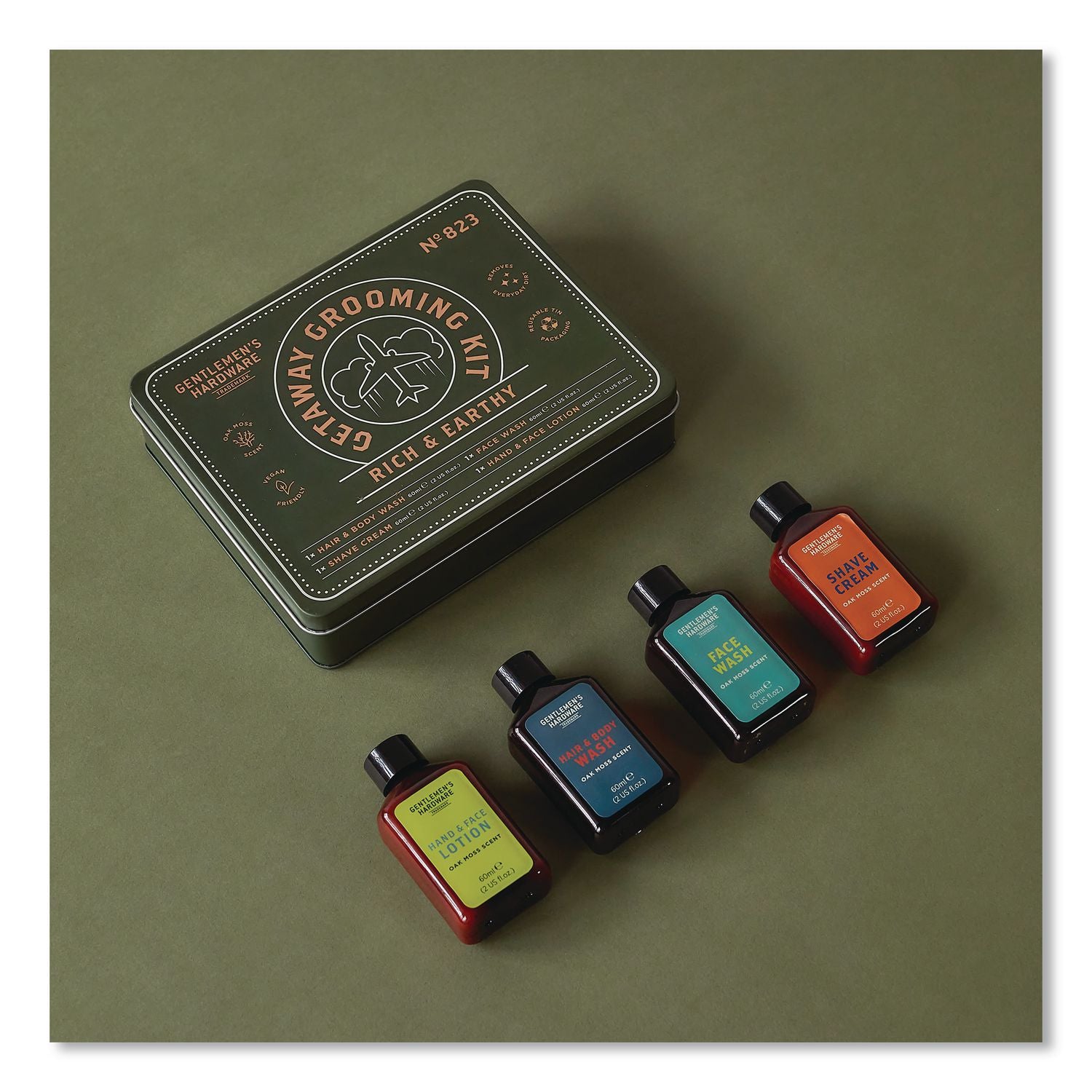 Gentlemen'S Hardware Getaway Grooming Kit