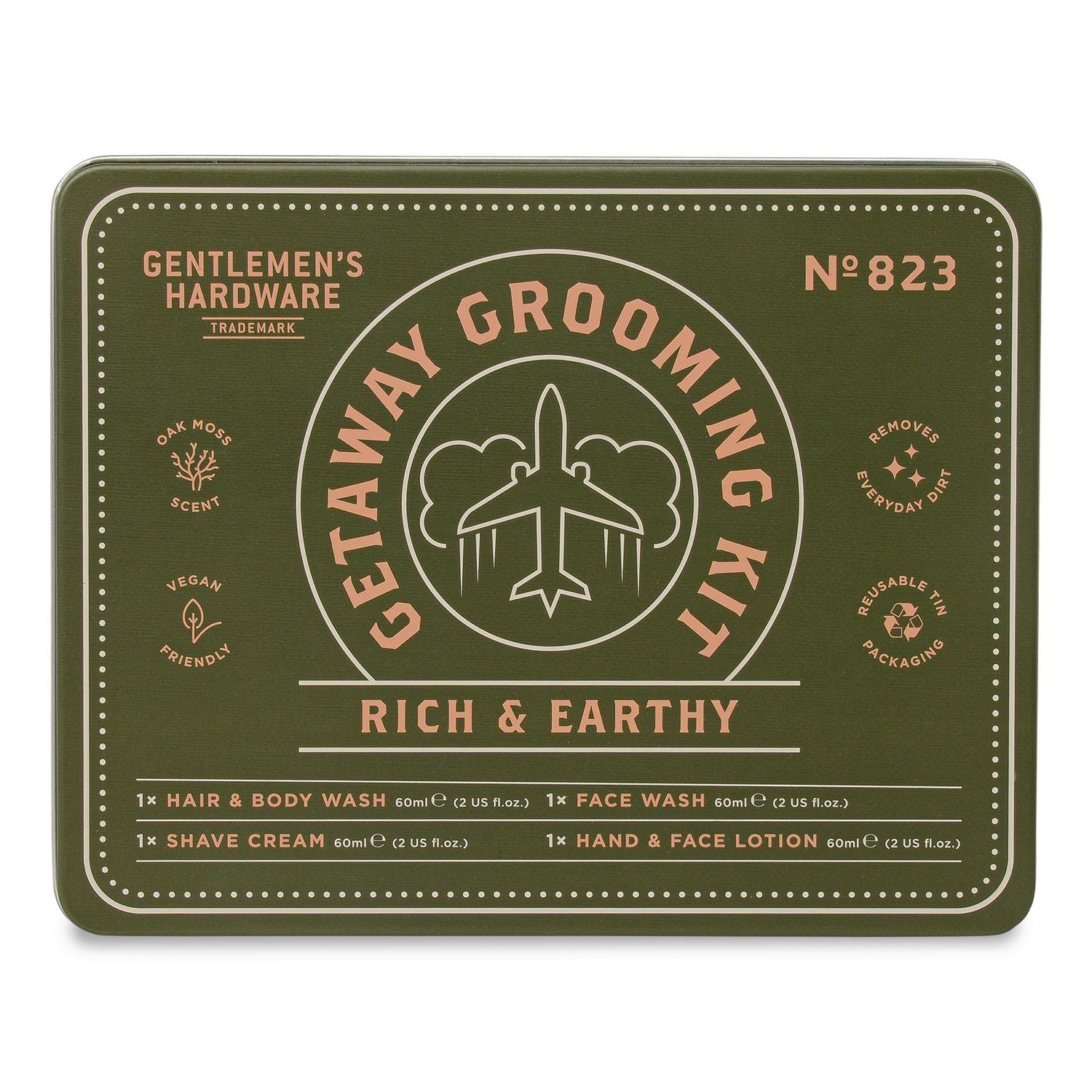 Gentlemen'S Hardware Getaway Grooming Kit
