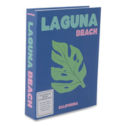 Magnetic Storage Book Box, Laguna, 7.5 X 1.75 X 9.75, Blue
