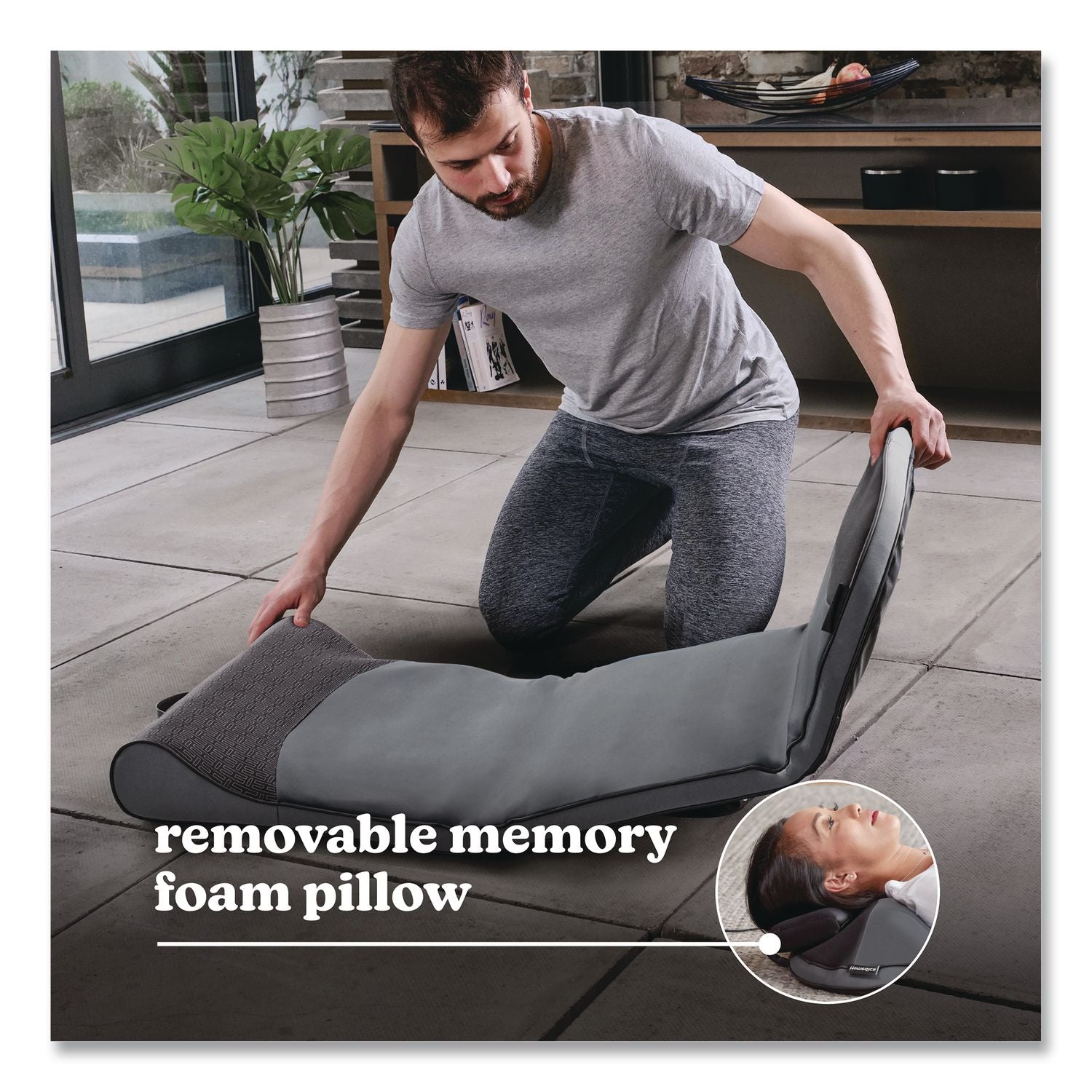 Body Flex Back Stretching Mat With Heat