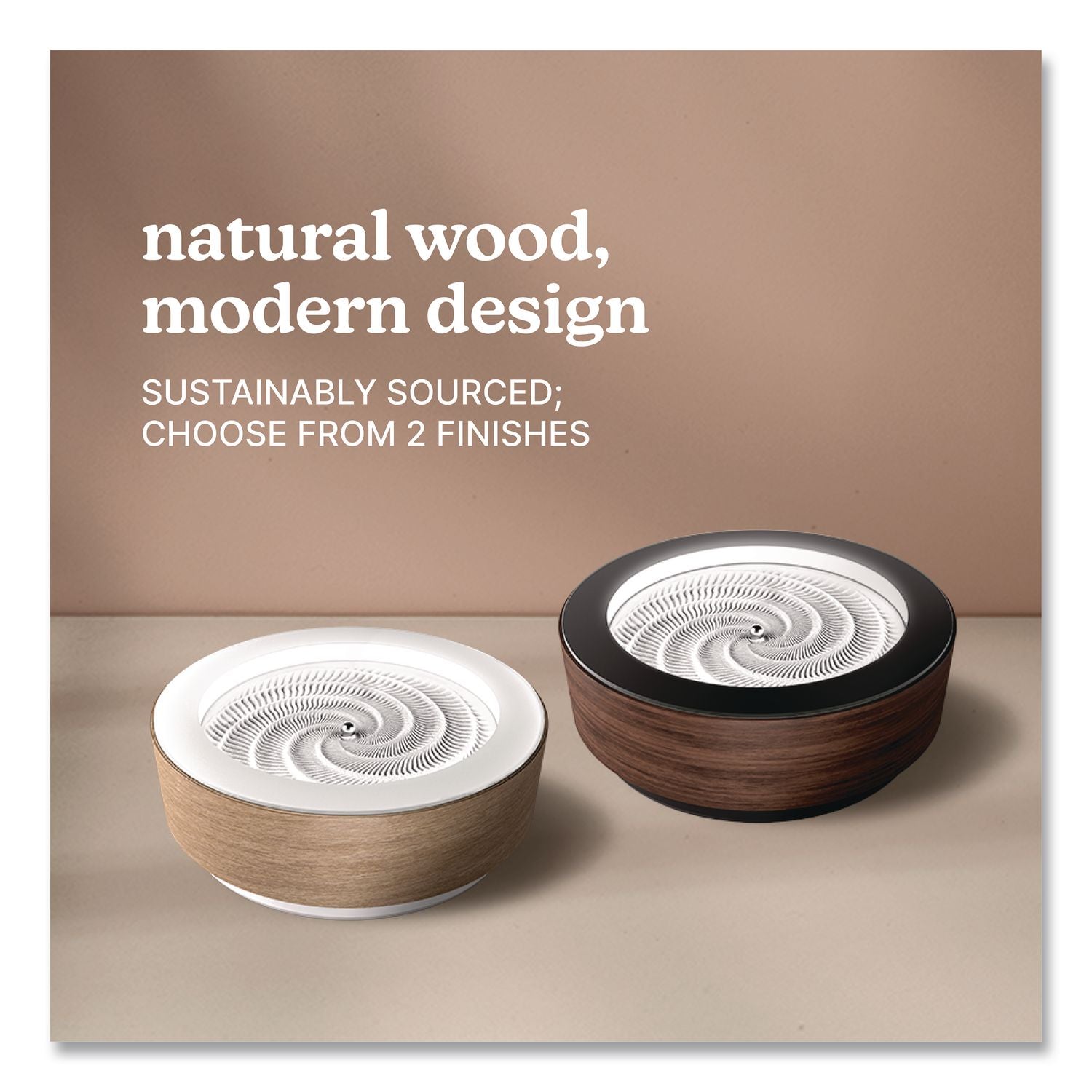 Drift Premium Wood Sand Table, 10" Diameter X 3.42"H, White Ash